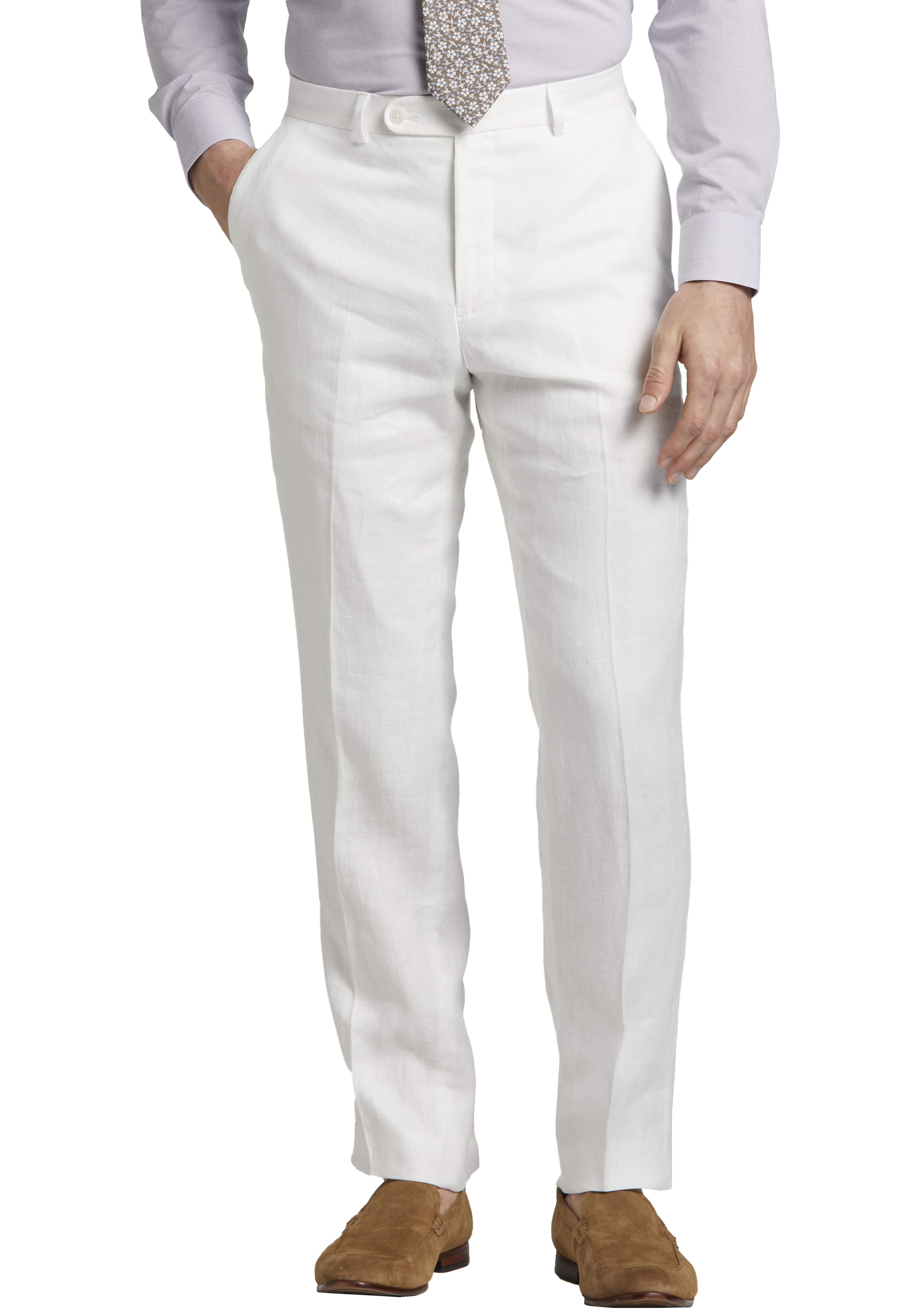 all white dress pants