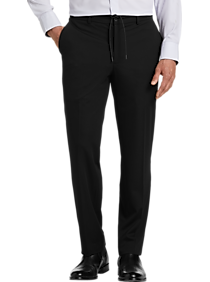 Mens Pants & Shorts, Big & Tall - Awearness Kenneth Cole Knit Slim Fit Suit Separates Pants, Black - Men's Wearhouse