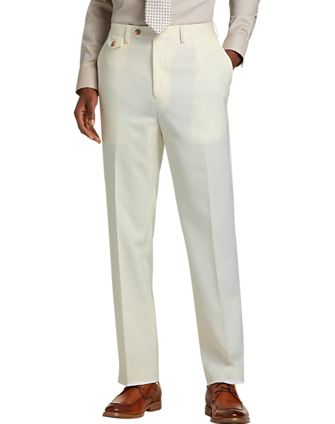 Tayion Classic Fit Suit Separates Pants, White