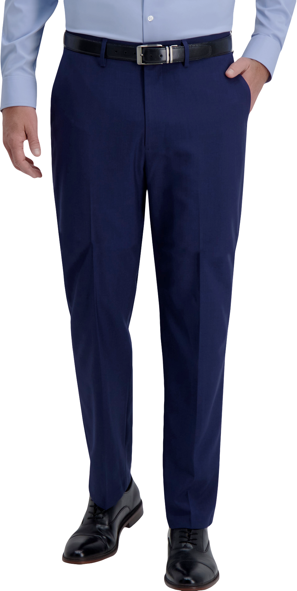 Haggar Classic Fit Suit Separates Pants, Midnight Blue