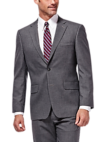 Haggar Modern Fit Suit Separates Coat, Gray Sharkskin