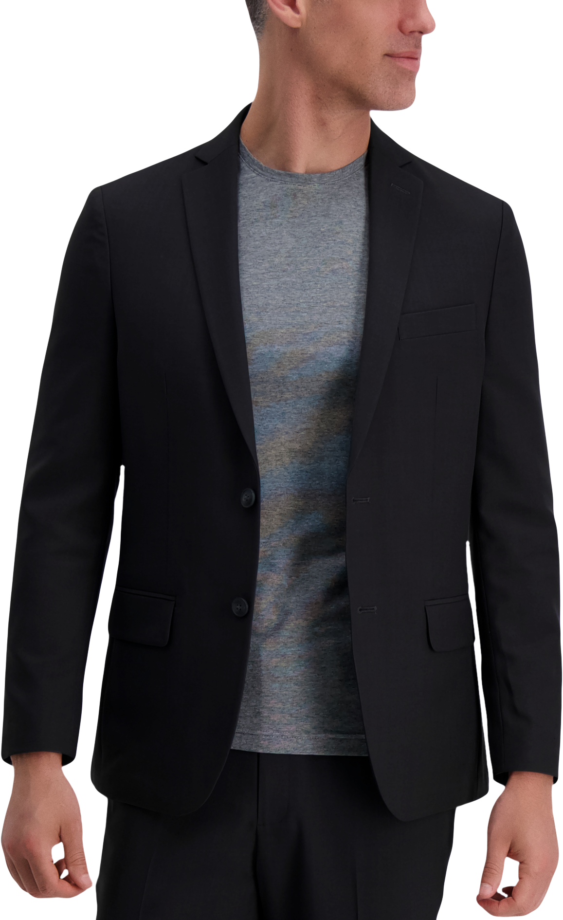 Haggar Slim Fit Suit Separates Coat, Charcoal Gray - Men's Suits | Men ...