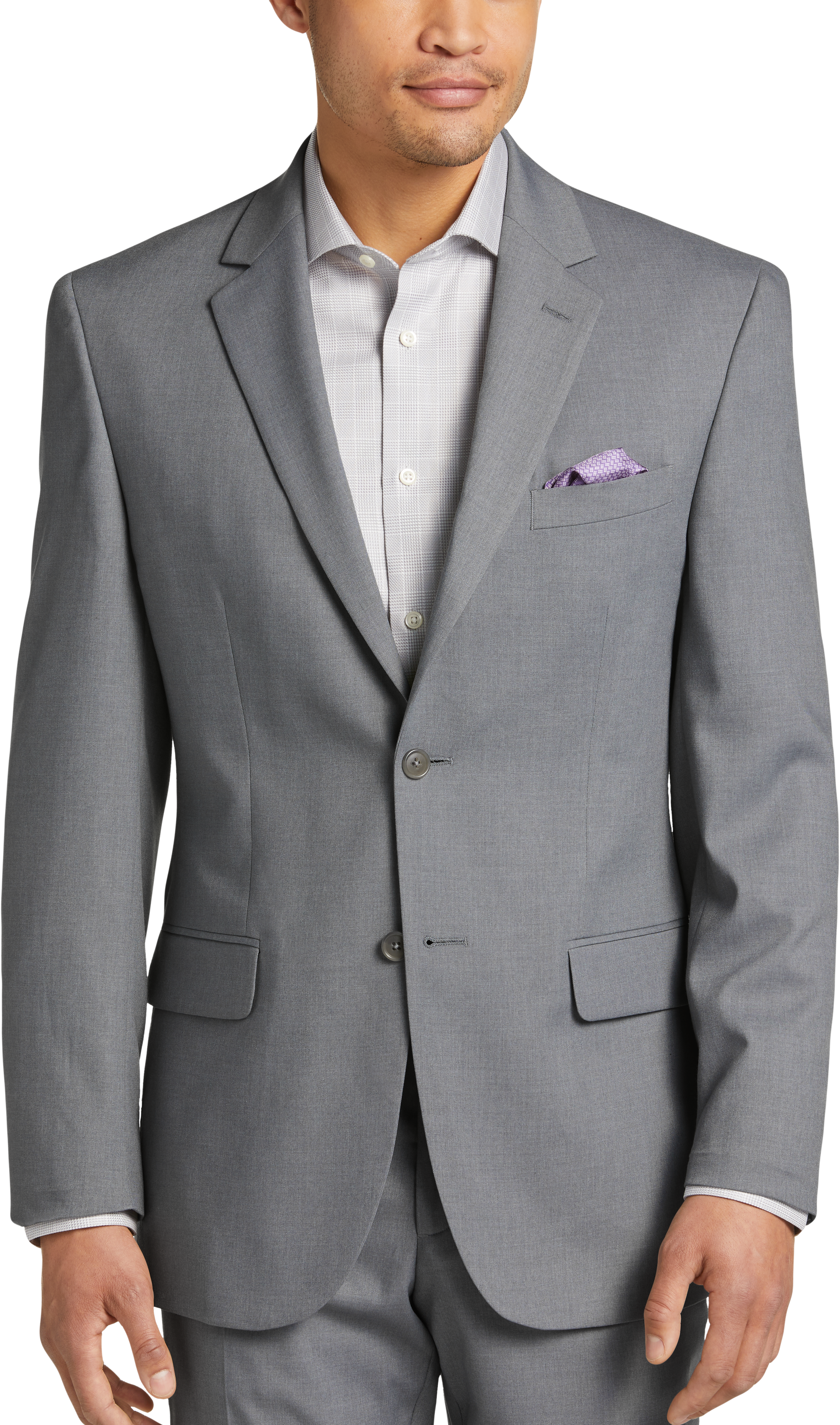 Pronto Uomo Modern Fit Suit Separates, Gray - Men's Suits | Men's Wearhouse