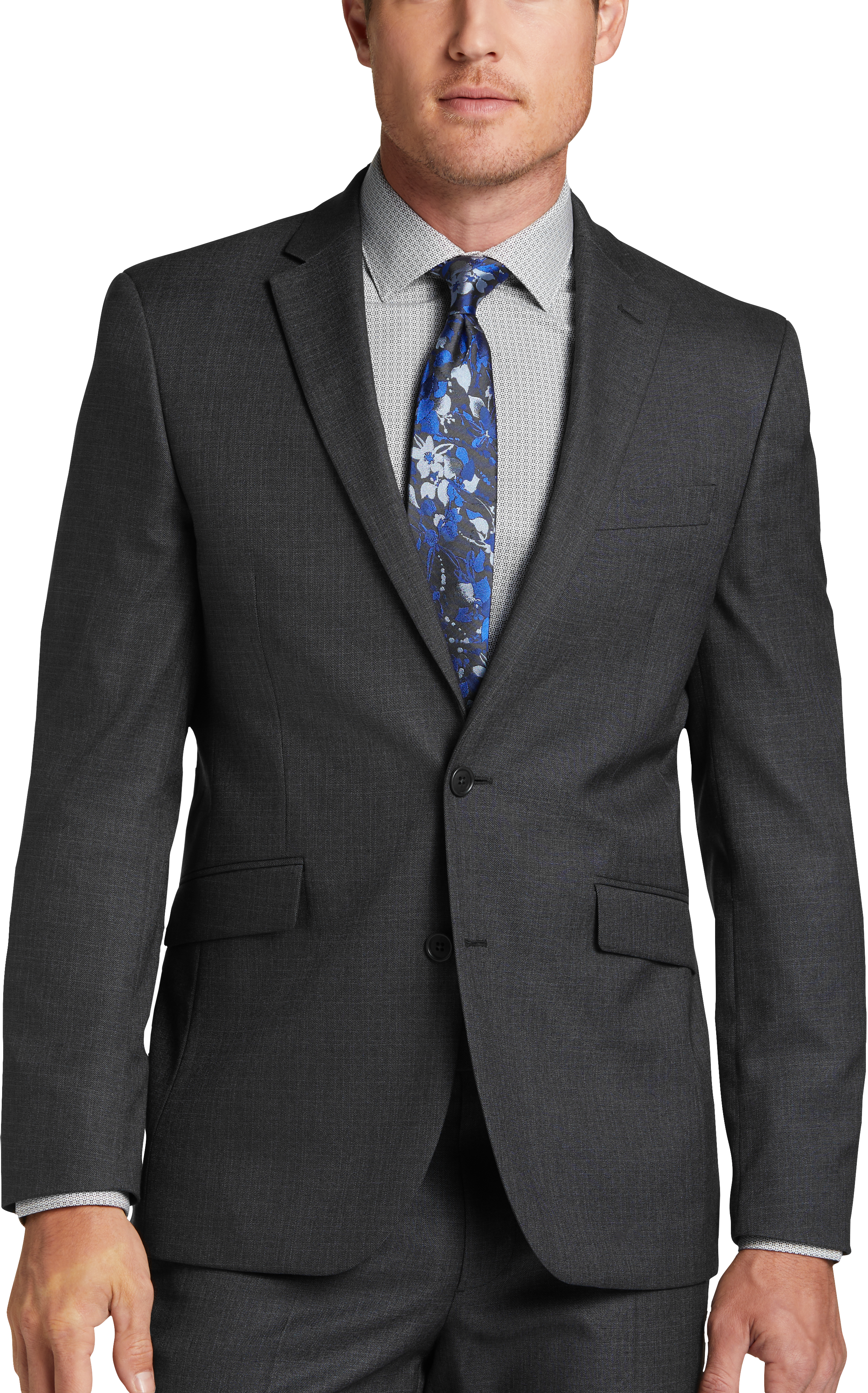 Wilke-Rodriguez Slim Fit Suit Separates Coat, Charcoal