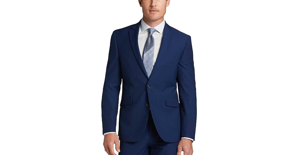 Wilke-Rodriguez Slim Fit Suit Separates Coat, Blue - Men's Suits | Men ...