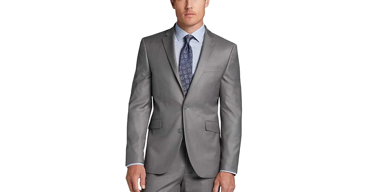 Wilke-Rodriguez Slim Fit Suit Separates Coat, Gray - Men's Suits | Men ...