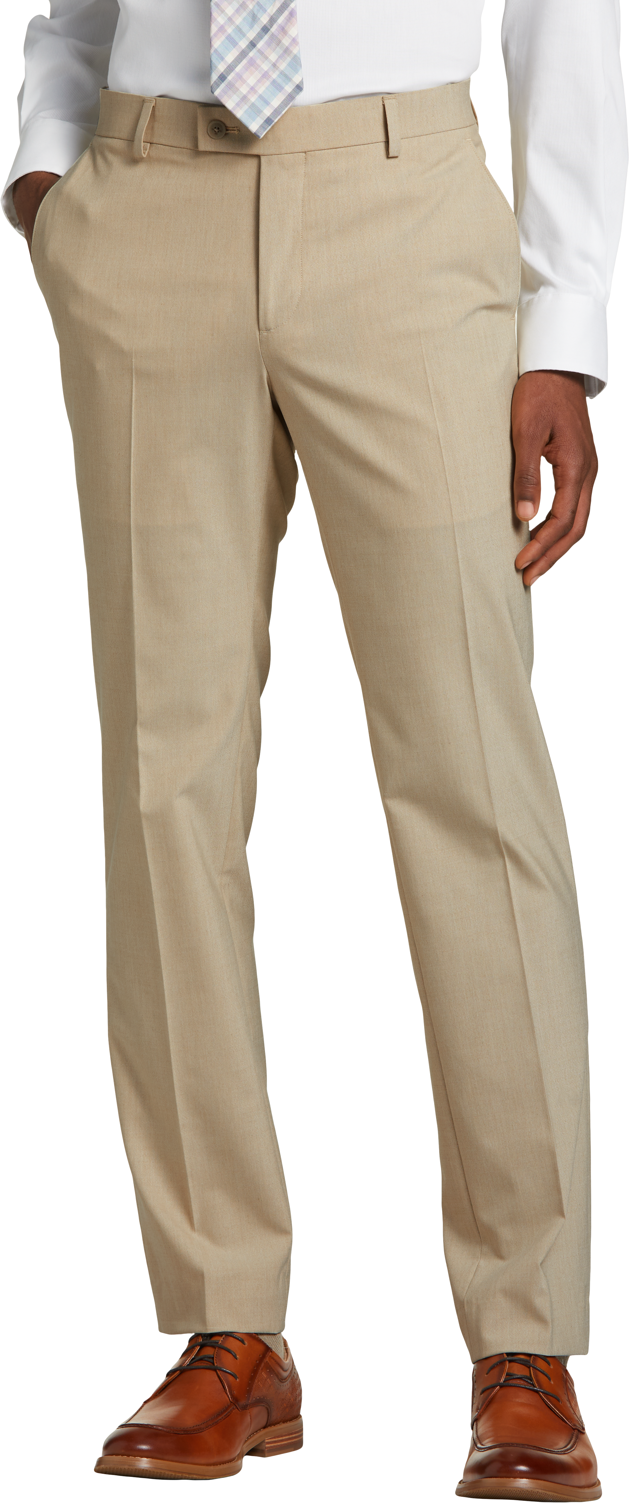 Egara Skinny Fit Suit Separates Pants, Tan - Men's Sale | Men's Wearhouse