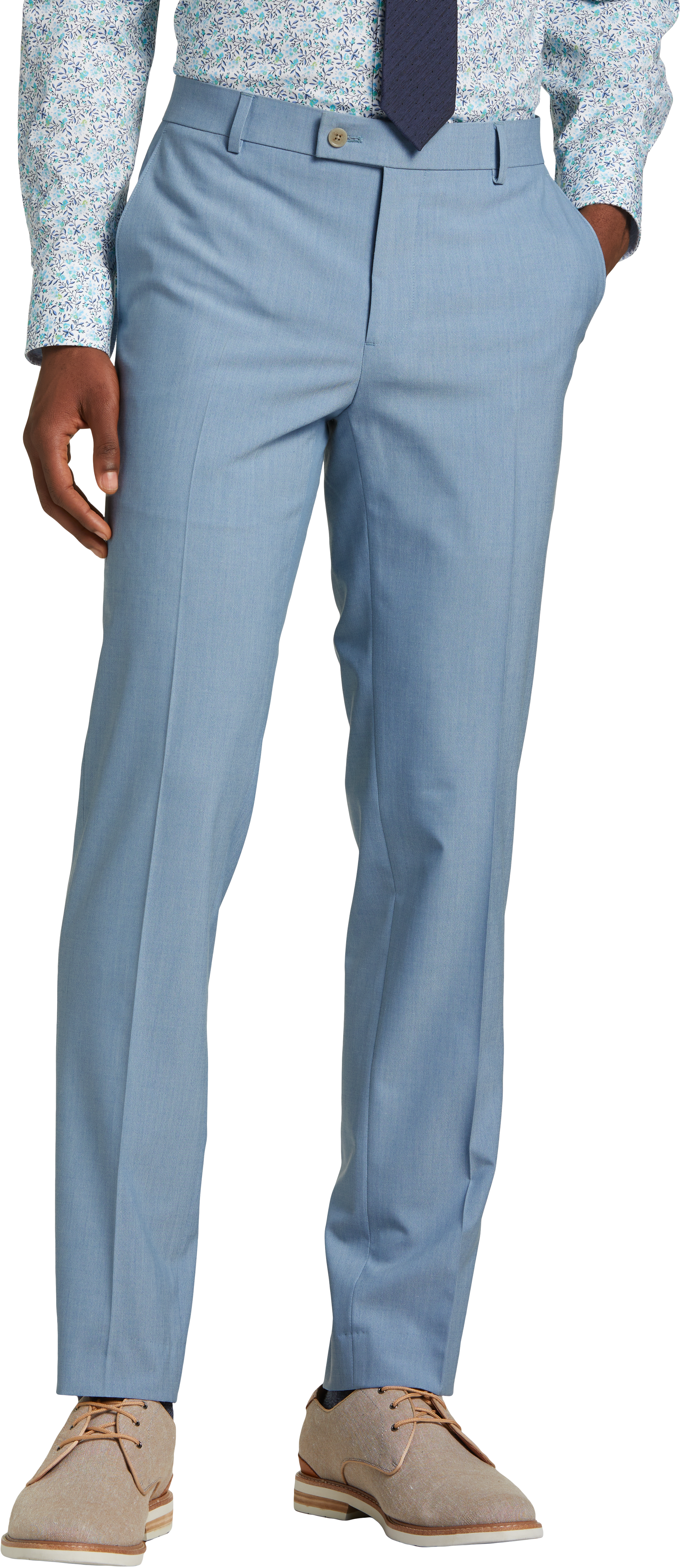 Egara Skinny Fit Suit Separates Pants, Light Blue - Men's Suits | Men's ...