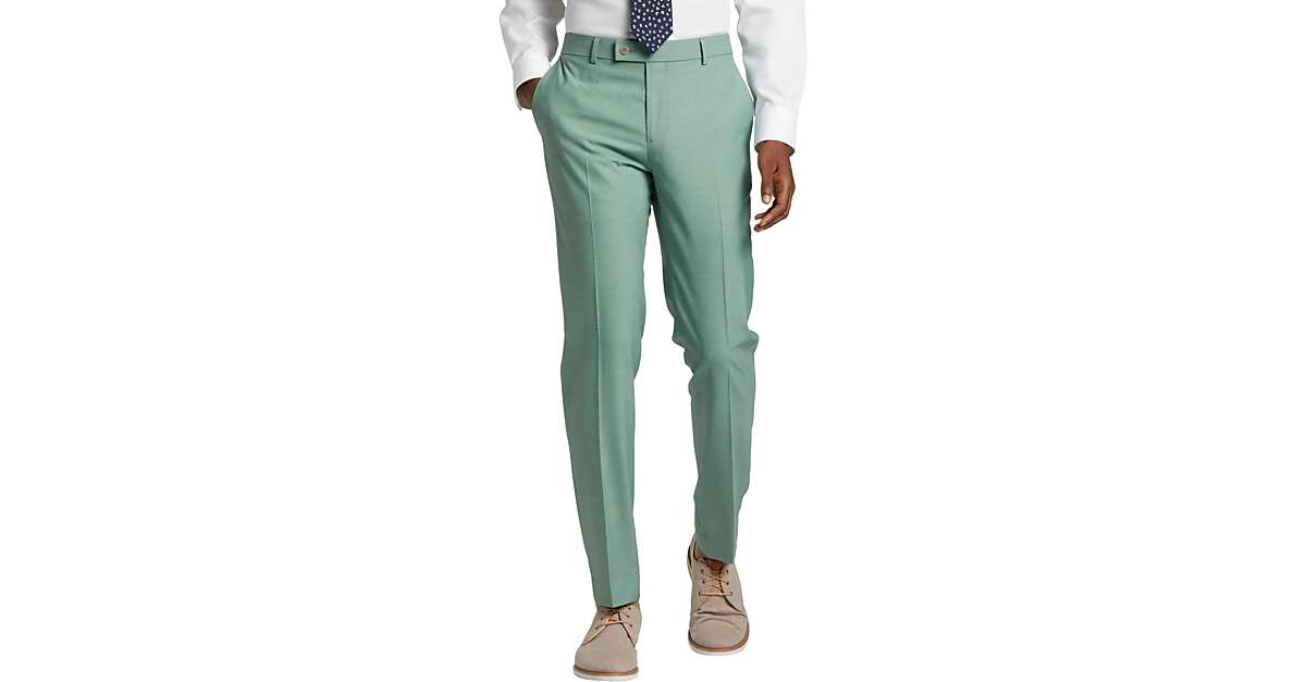 Egara Skinny Fit Suit Separates Pants, Green - Men's Sale | Men's Wearhouse