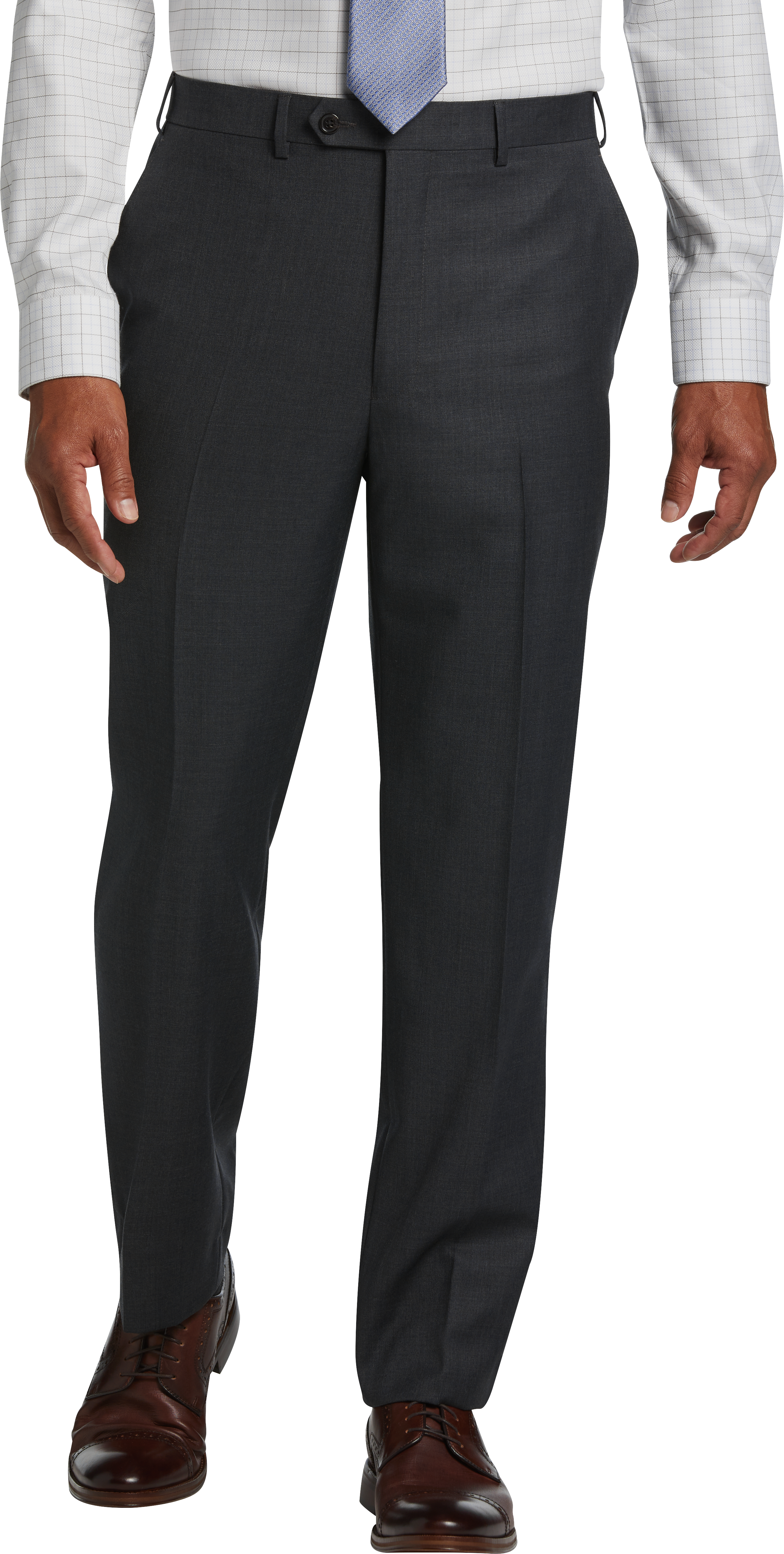 Lauren by Ralph Lauren Classic Fit Suit Separates Pant, Gray