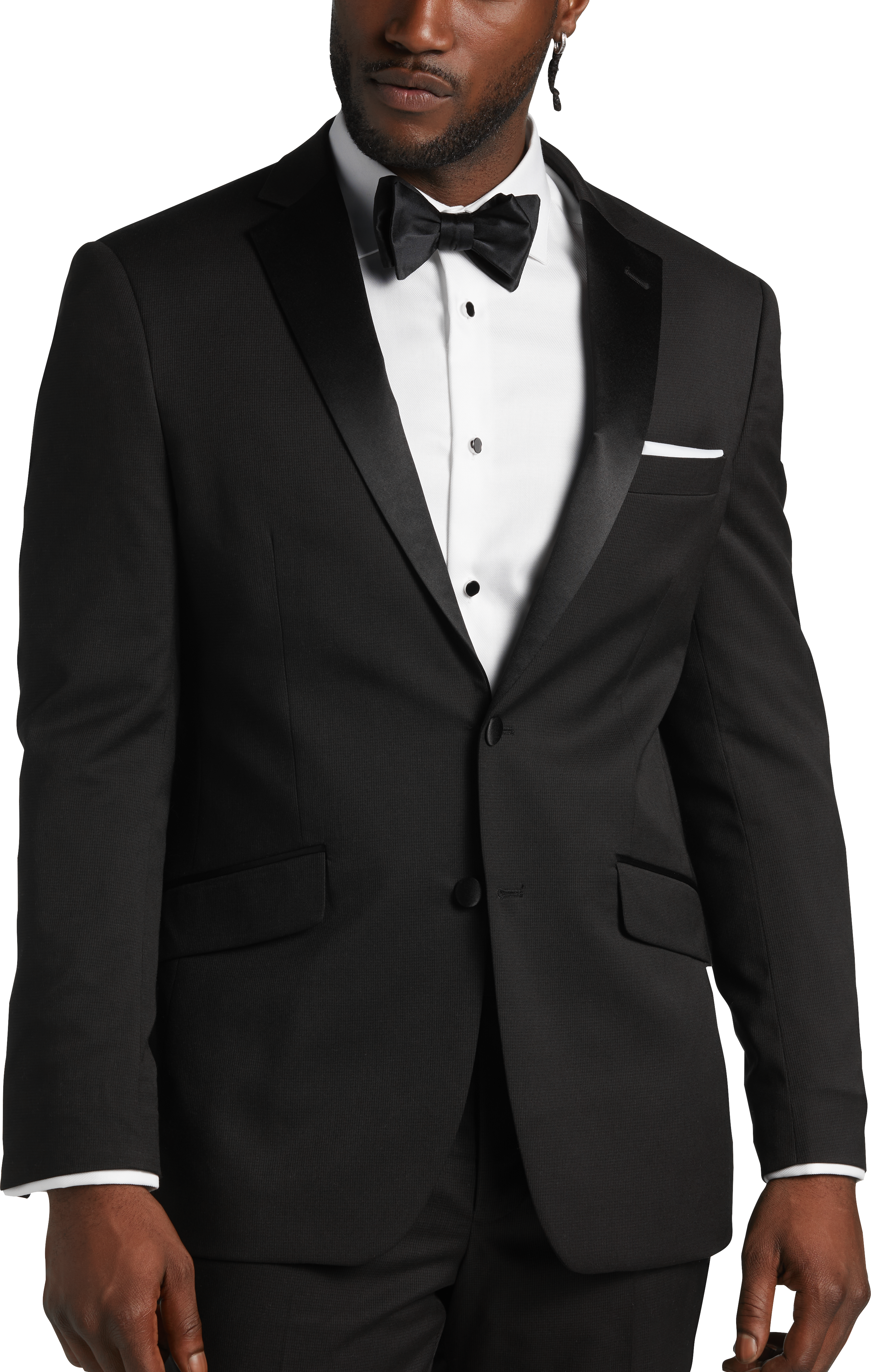 Wilke-Rodriguez Slim Fit Tuxedo, Black - Mens Suits - Men's Wearhouse