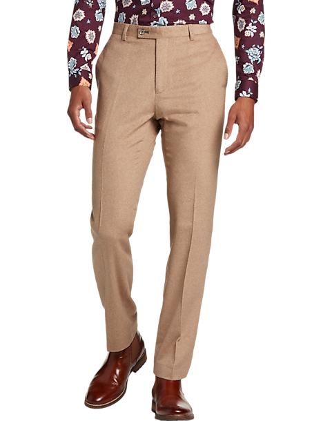 Paisley & Gray Mens Slim Fit Suit Separates Pants (Size: Big & Tall in Winter Tan)