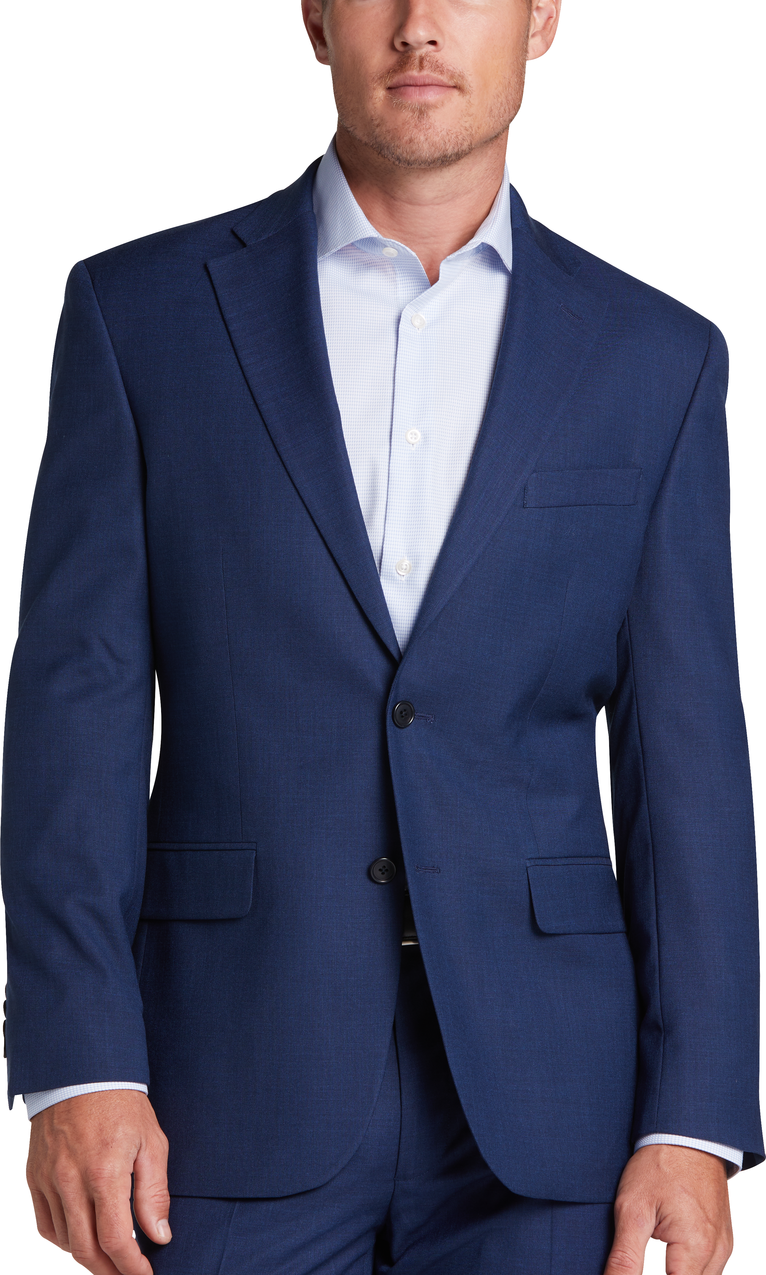 Pronto Uomo Modern Fit Suit Separates Coat, Blue - Mens Suits - Men's Wearhouse
