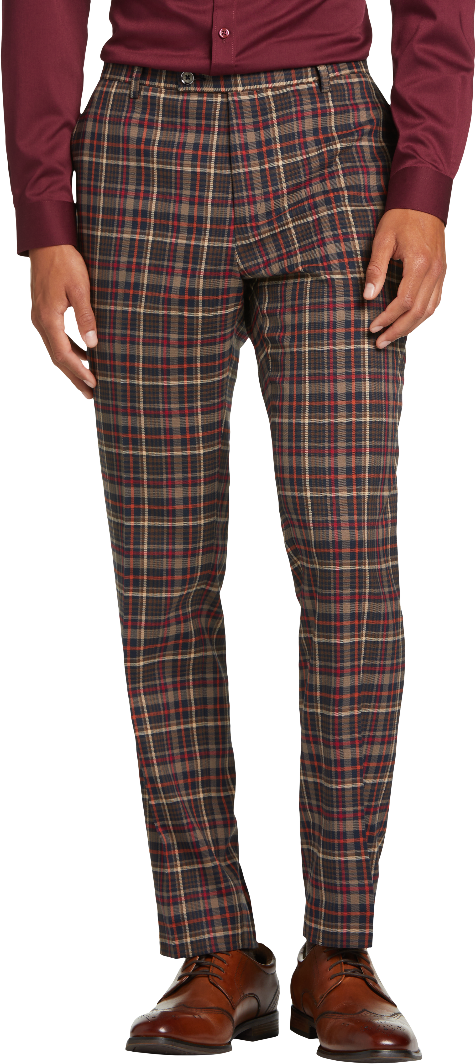 men's wearhouse plaid pants