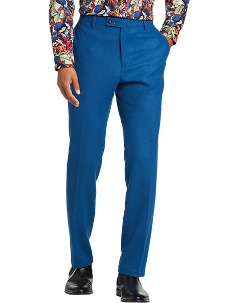 Paisley & Gray Slim Fit Suit Separates Pants, Cobalt Blue - Men's Sale ...