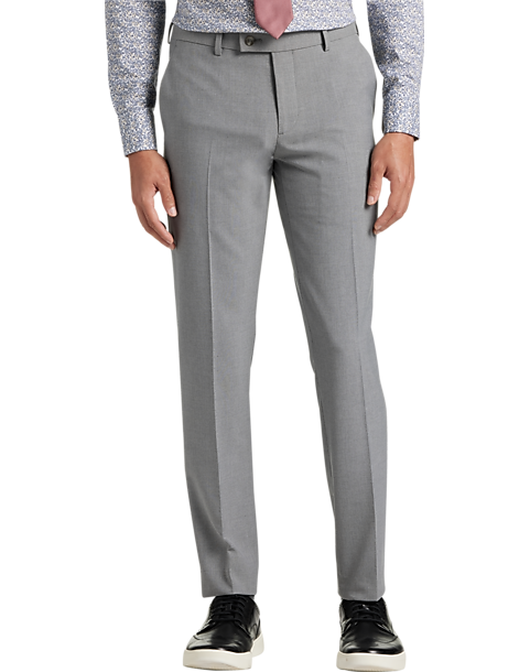 Egara Skinny Fit Suit Separates Pants, Medium Gray - Men's Suits | Men ...