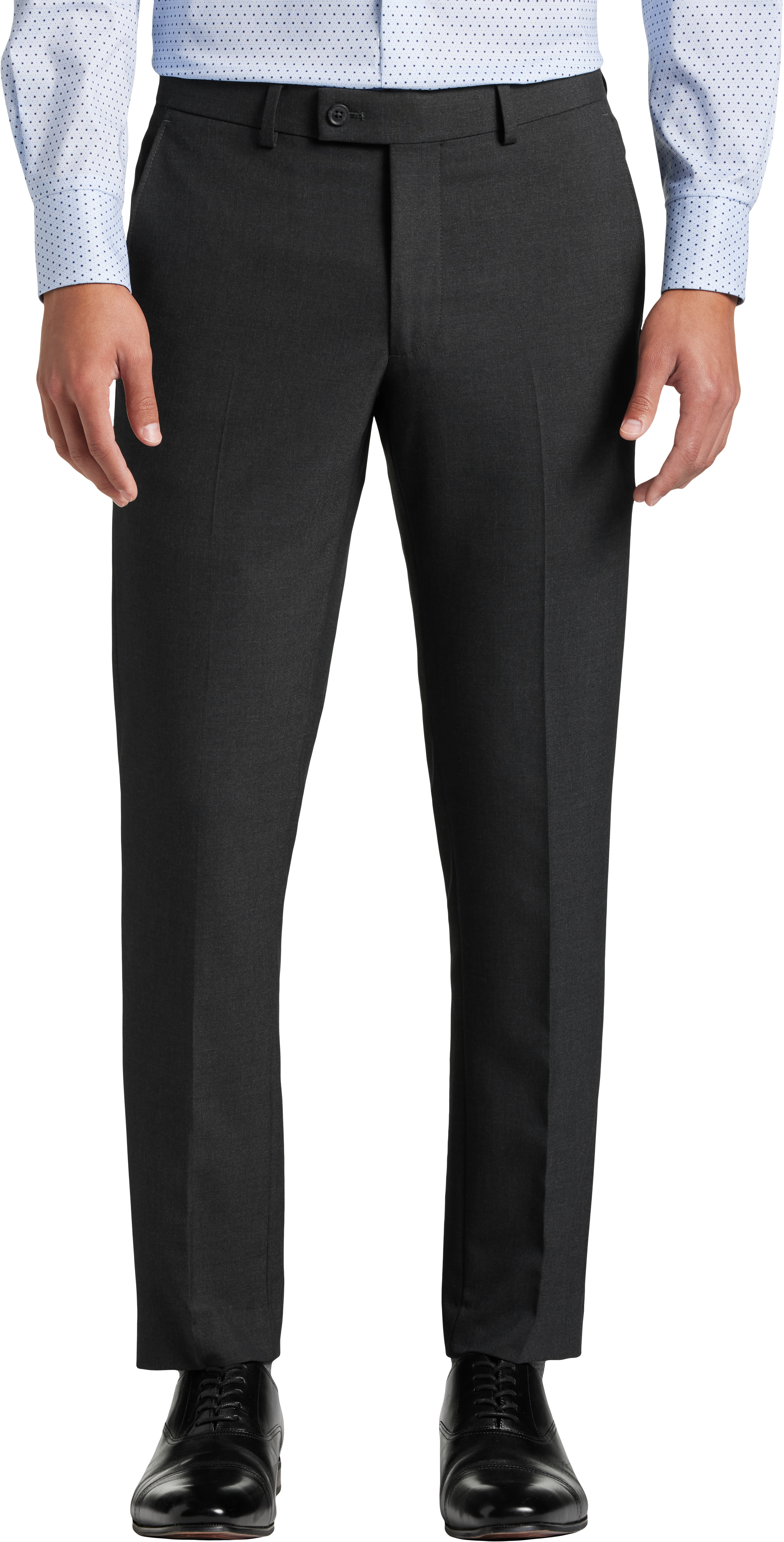 Egara Skinny Fit Suit Separates Pants, Charcoal Gray - Men's Suits ...
