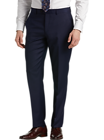 Mens New Arrivals, Pants - Joseph Abboud Classic Fit Suits Separates Dress Pants, Navy - Men's Wearhouse