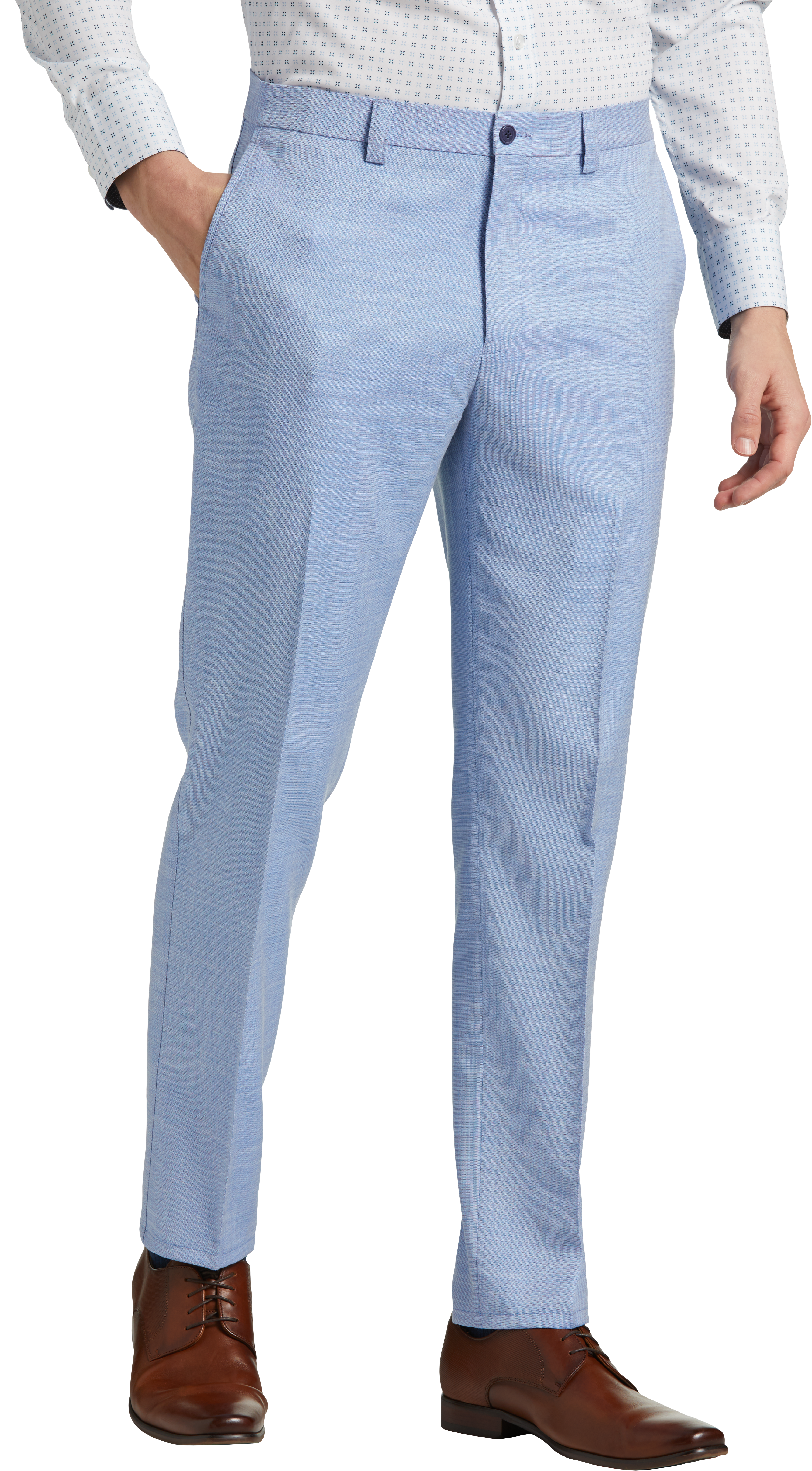 DKNY Men's Modern-Fit Stretch Suit Separate Pants - Macy's