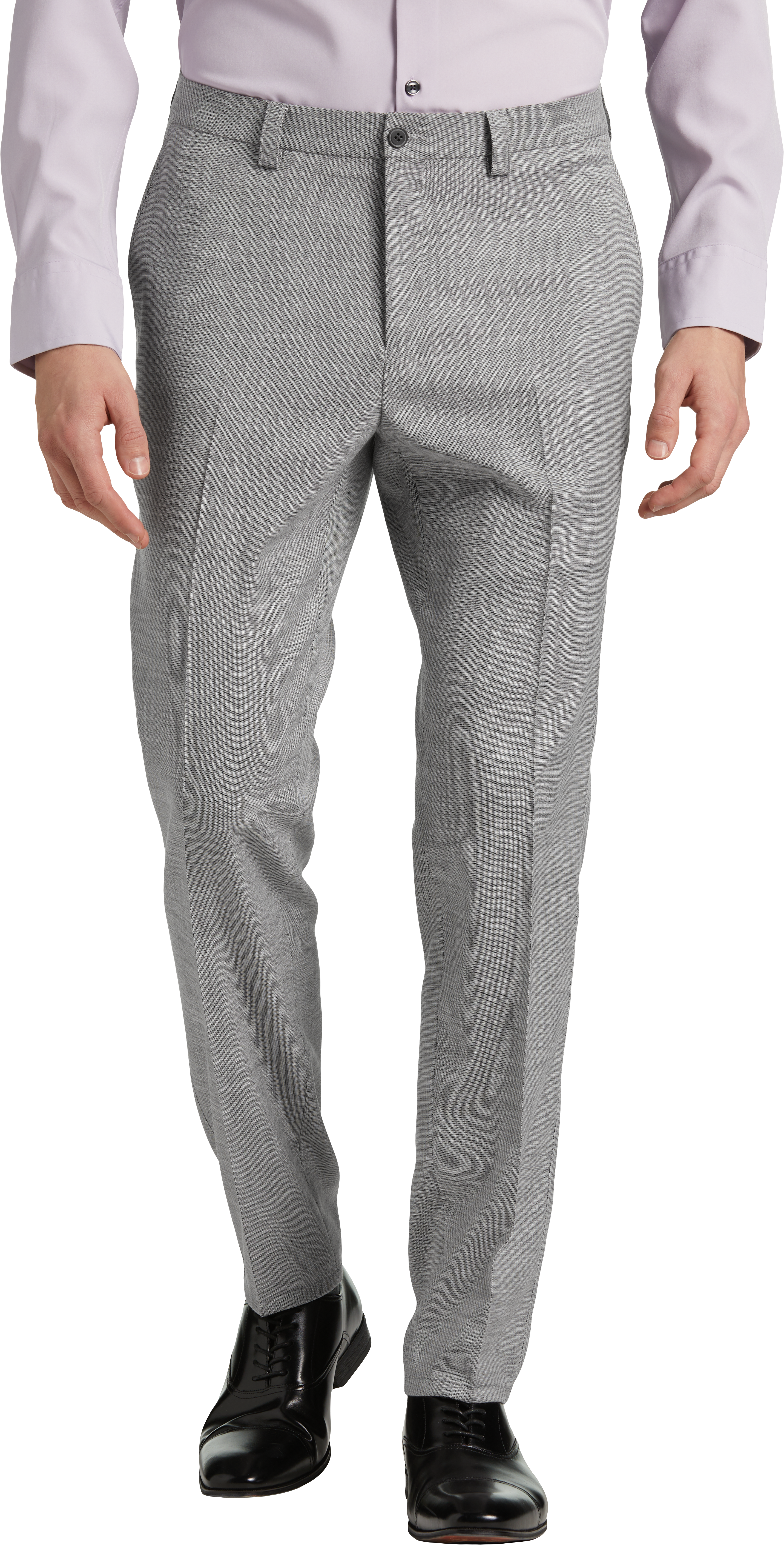 Michael Kors Modern Fit Suit Separates Pants, Light Gray - Men's Suits |  Men's Wearhouse