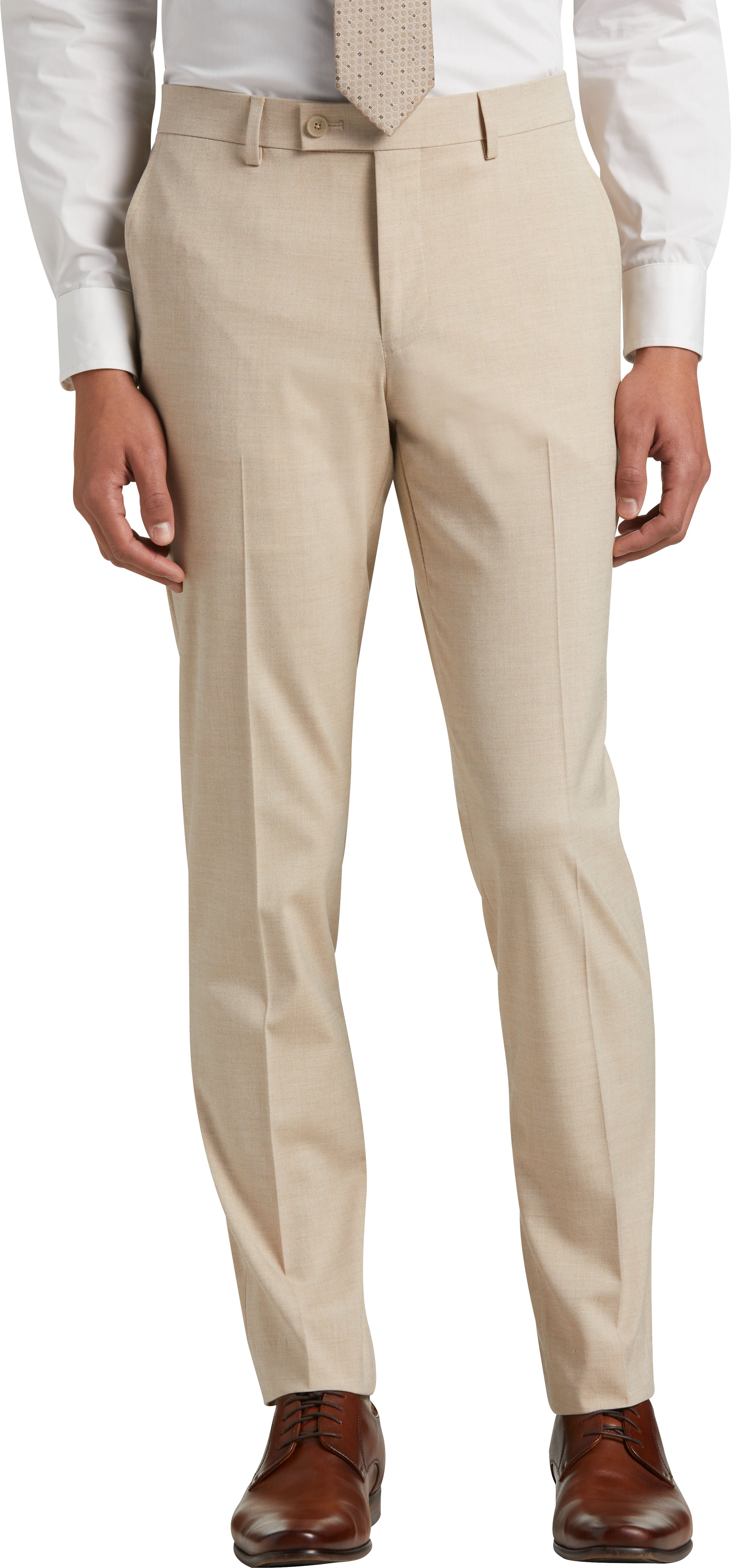 Egara Skinny Fit Suit Separates Pants, Tan - Men's Sale | Men's Wearhouse