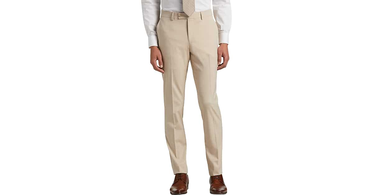 Egara Skinny Fit Suit Separates Pants, Tan Men's Sale Men's Wearhouse