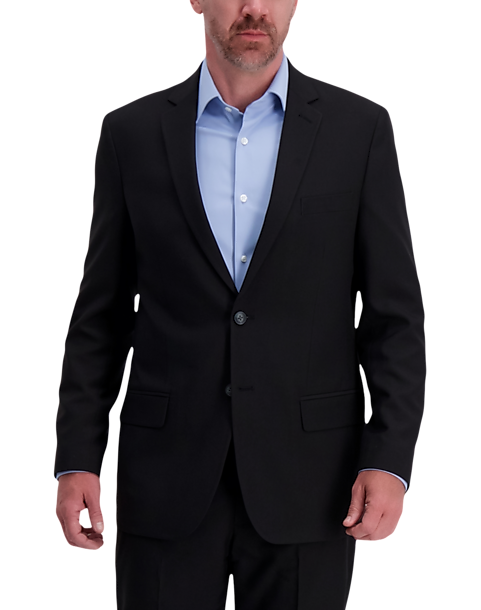 Haggar Smart Wash™ Classic Fit Suit Separates Coat, Black - Men's Suits ...