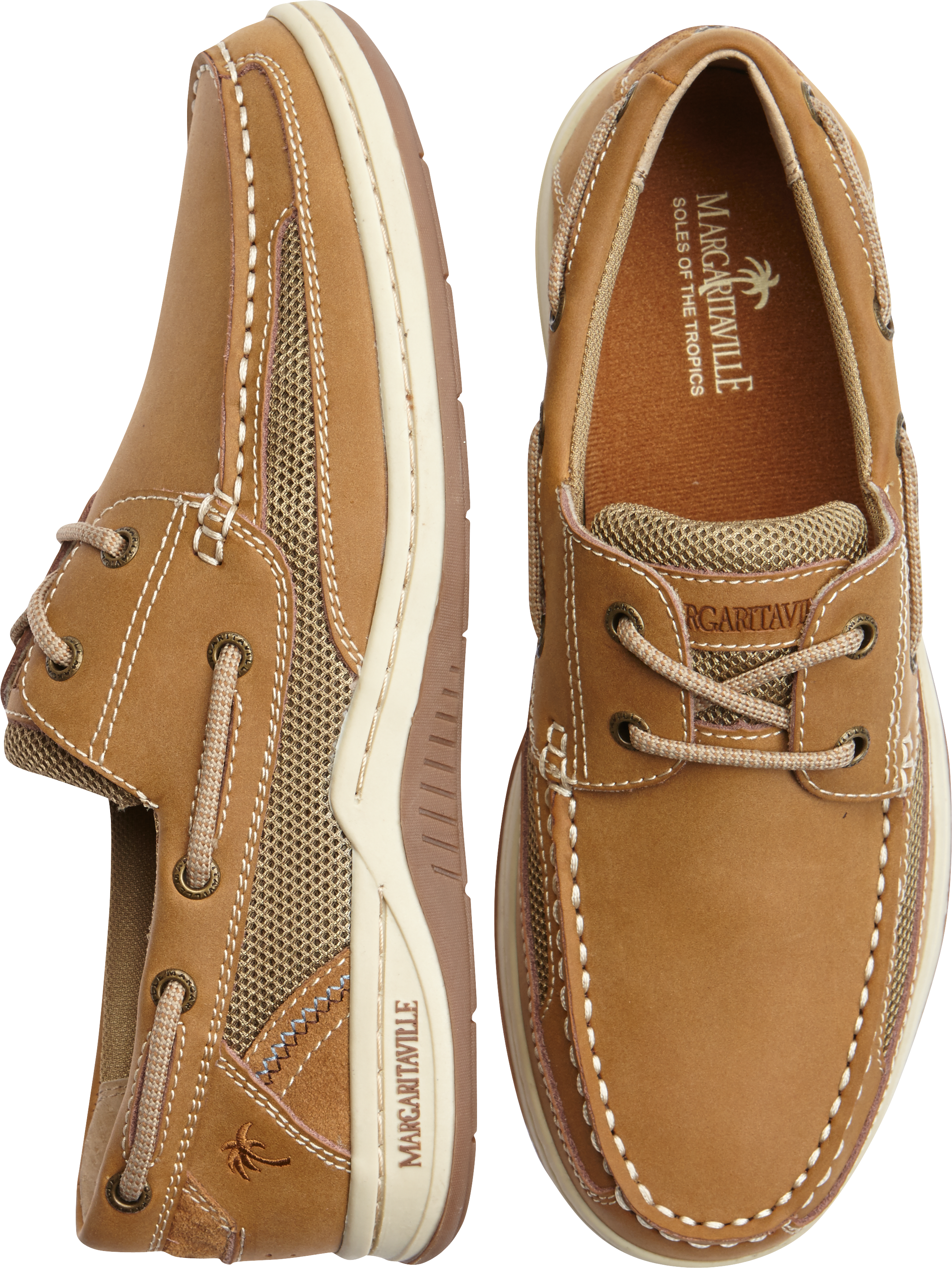 margaritaville leather deck shoes