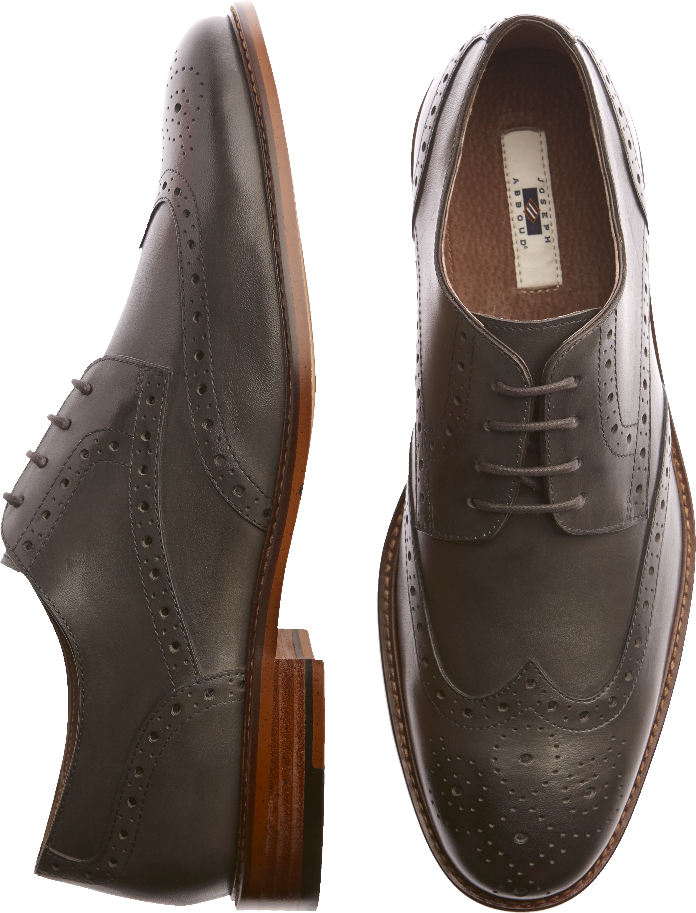 gray wingtips