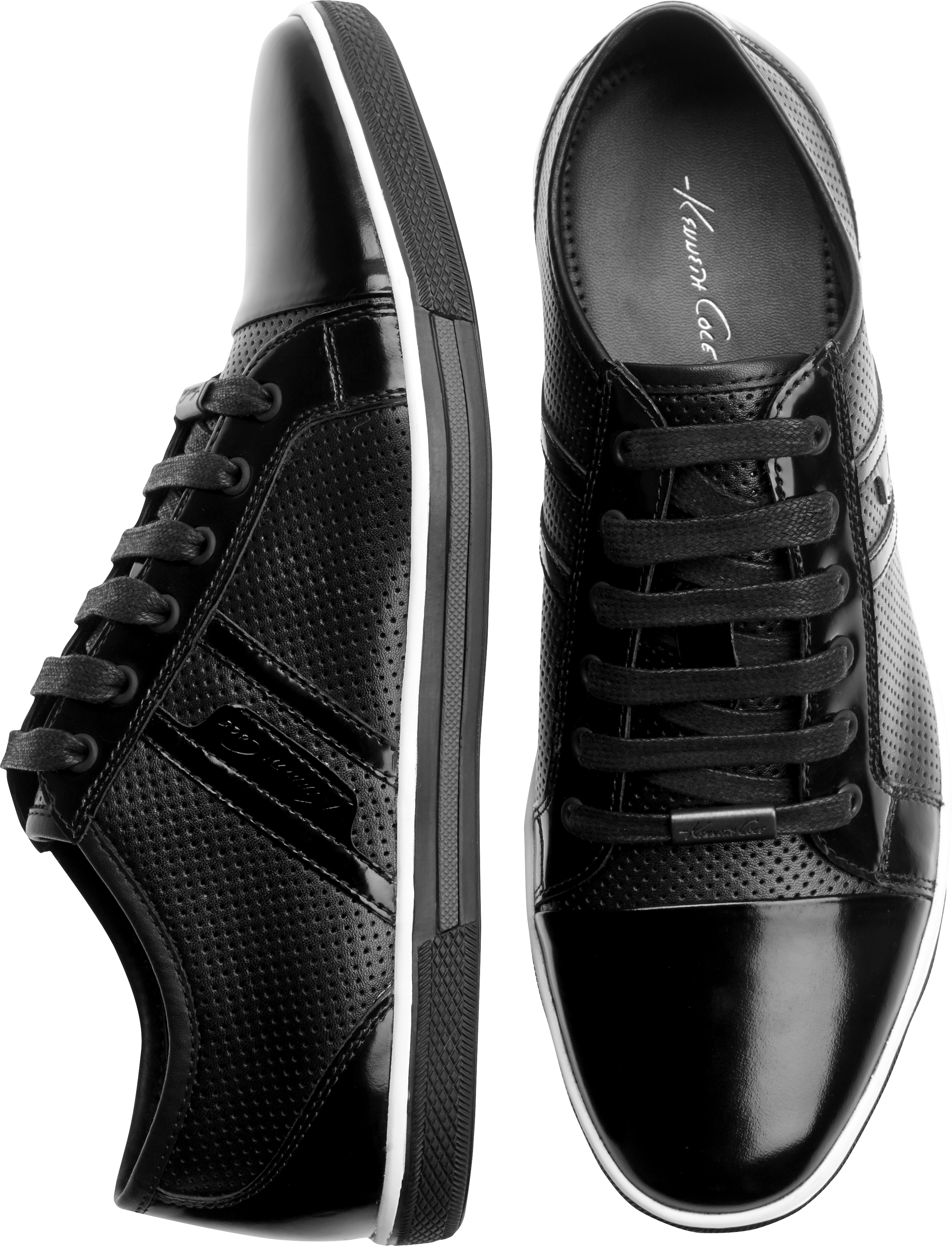 kenneth cole black high tops