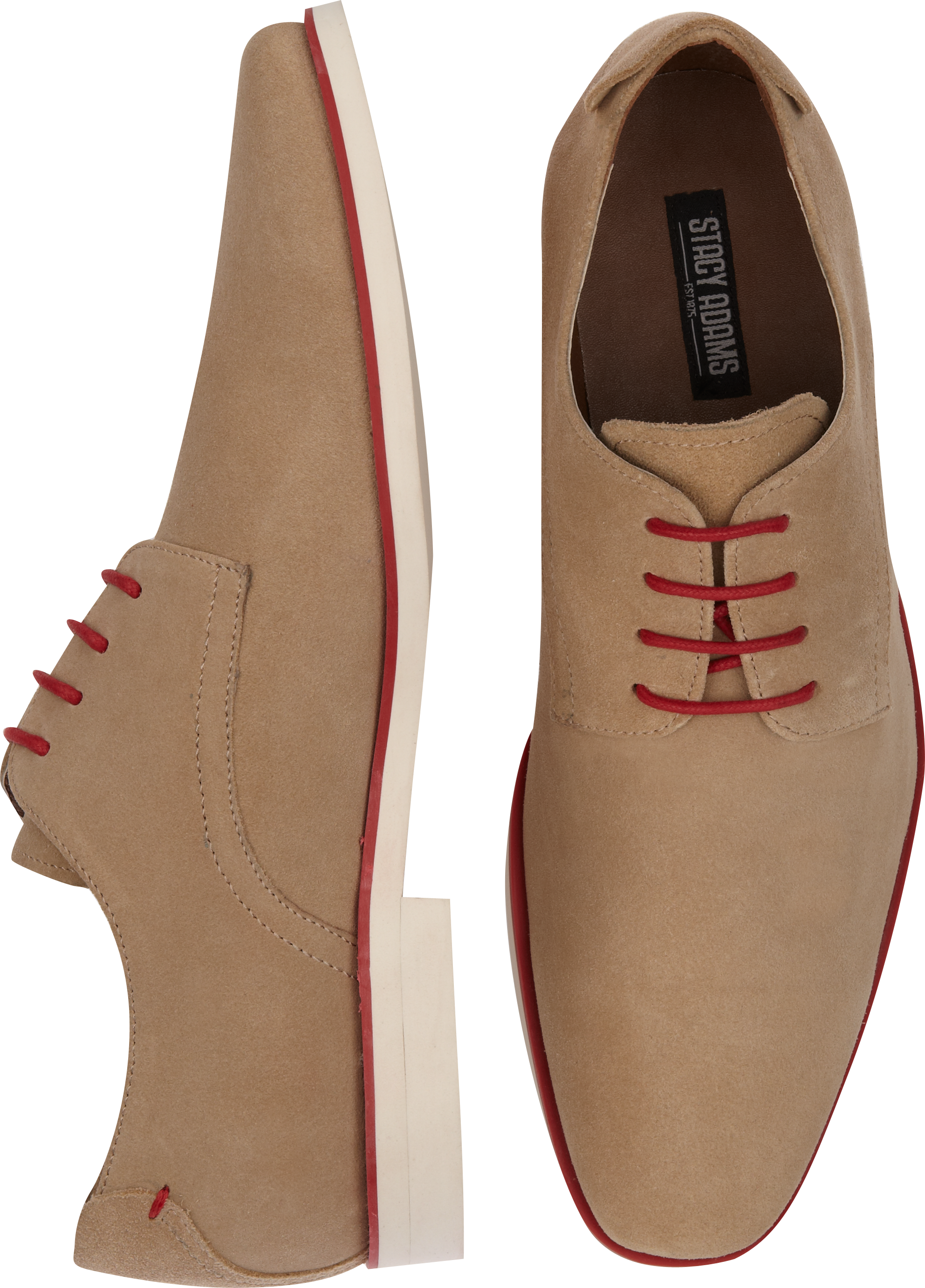 stacy adams men's suede shoes