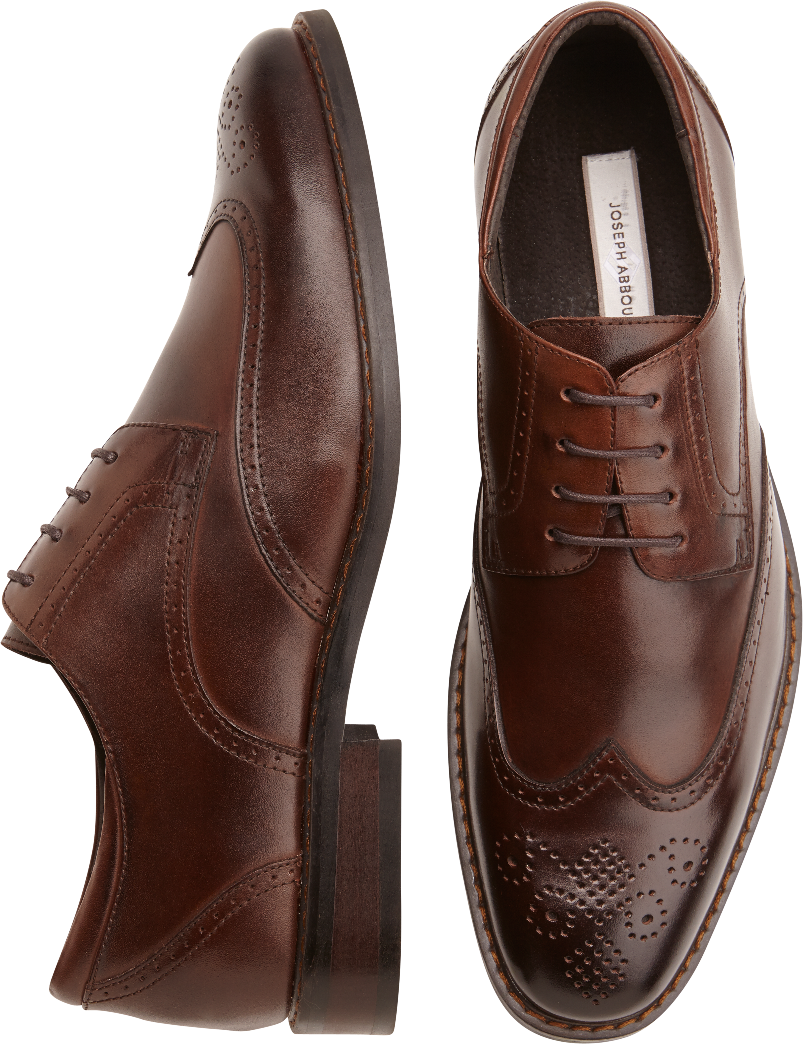 joseph abboud wingtip shoes