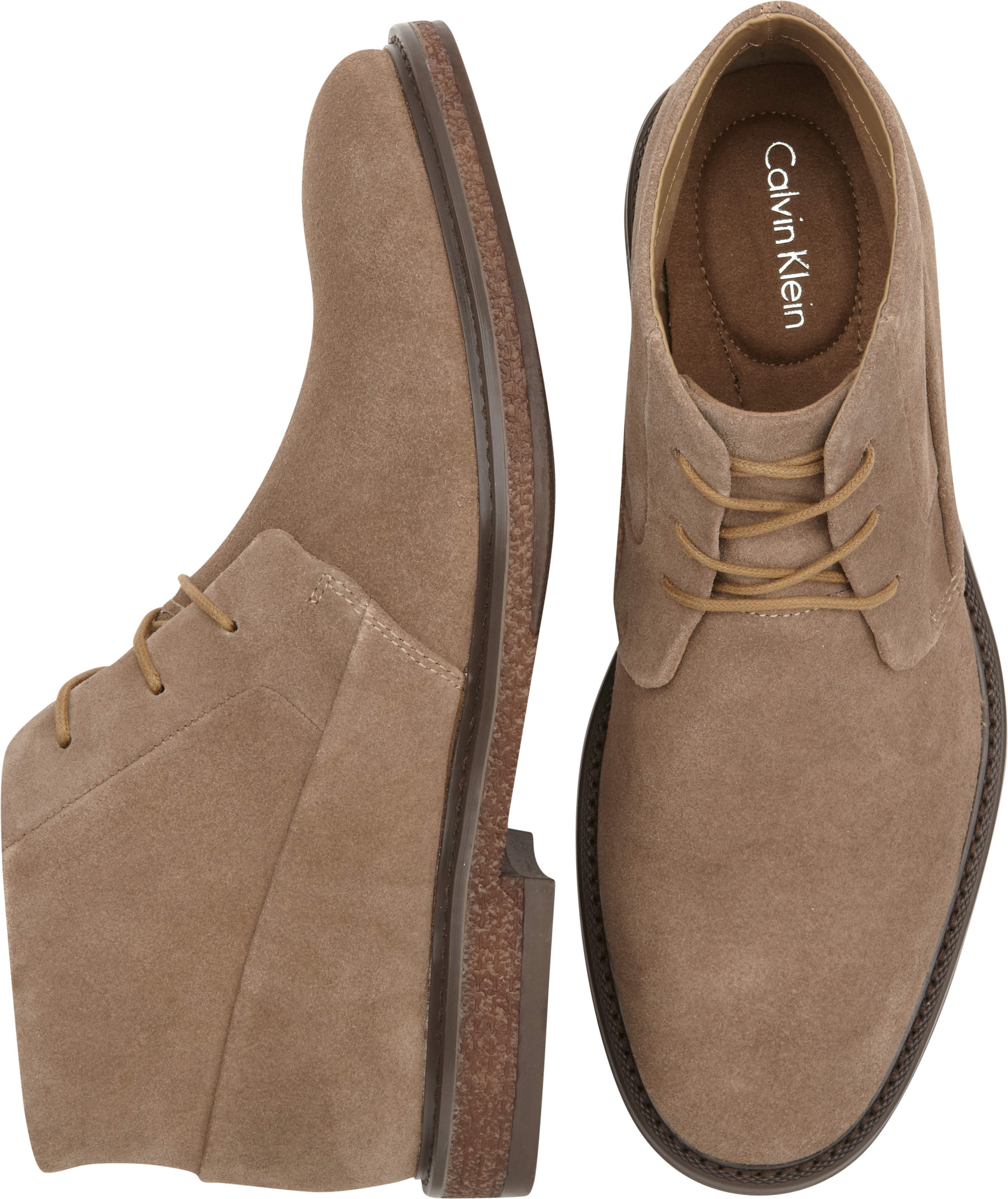 taupe chukka boots