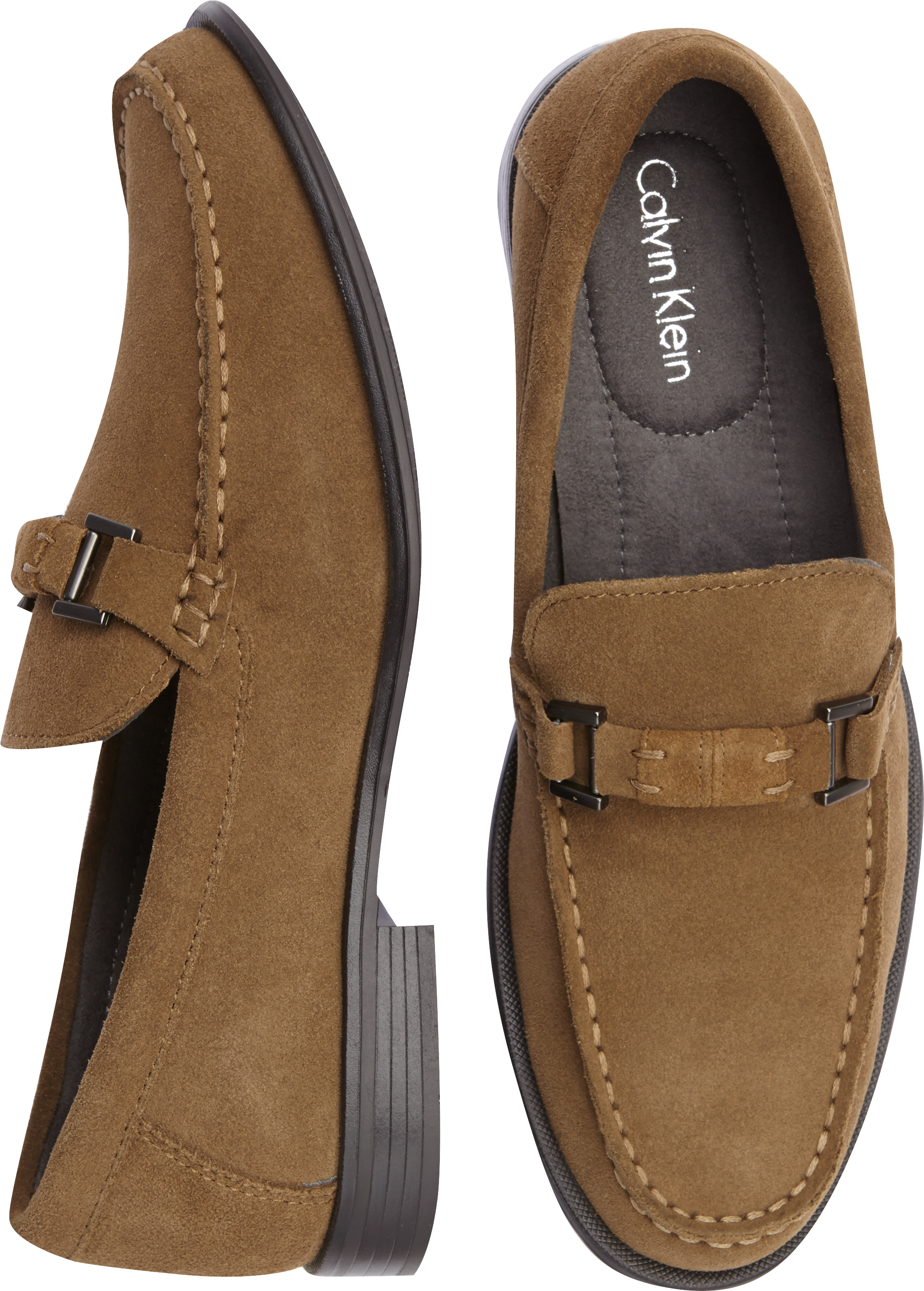 calvin klein tan heels
