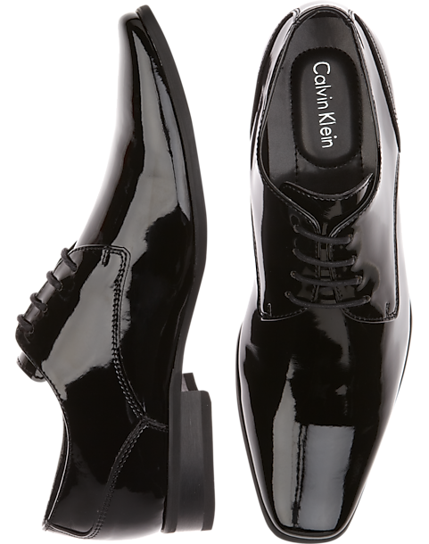 Calvin Klein Brodie Black Tuxedo Shoes - Men's Shoes | Men's Wearhouse