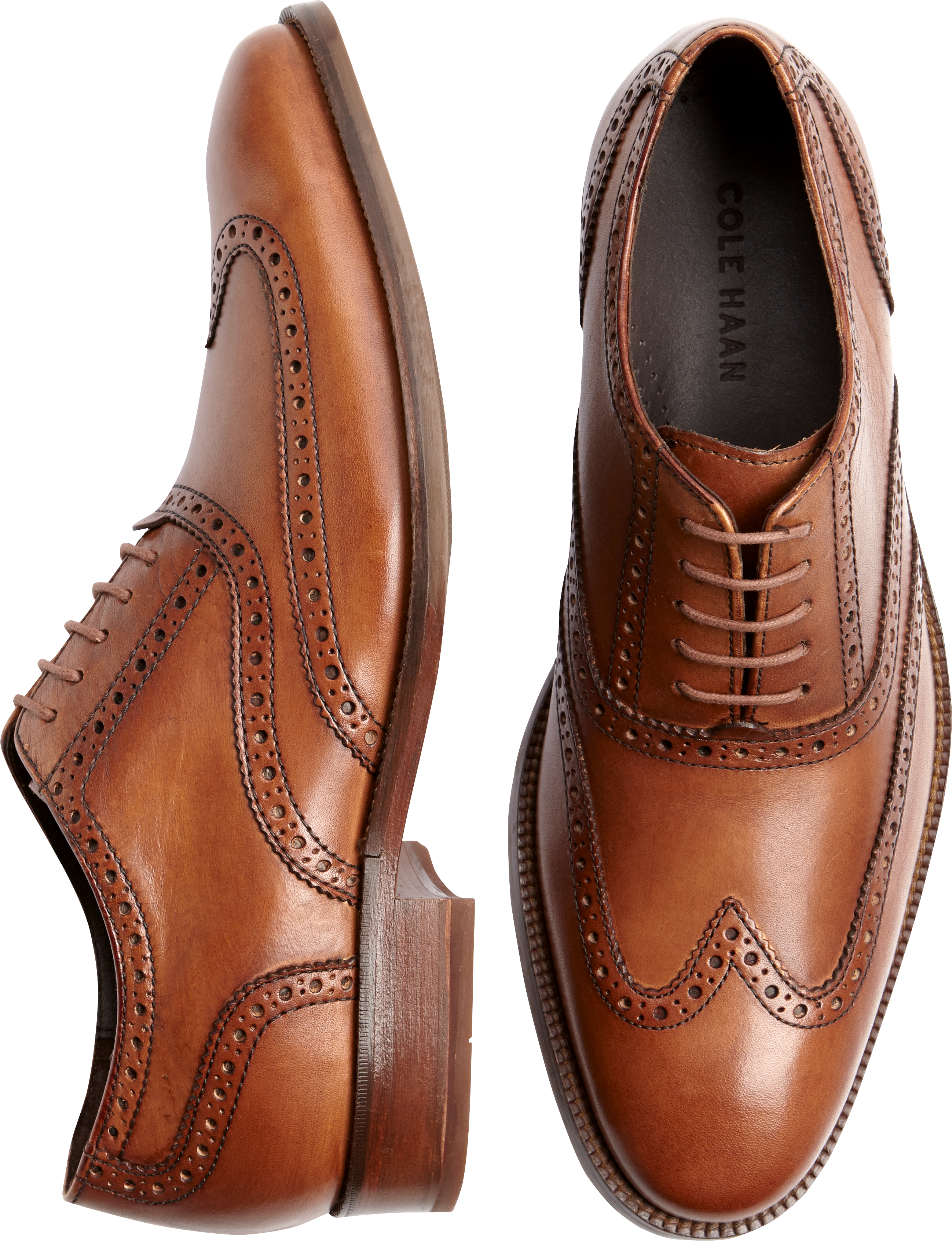 Brown Wingtip Shoes - Men's Dress Shoes 