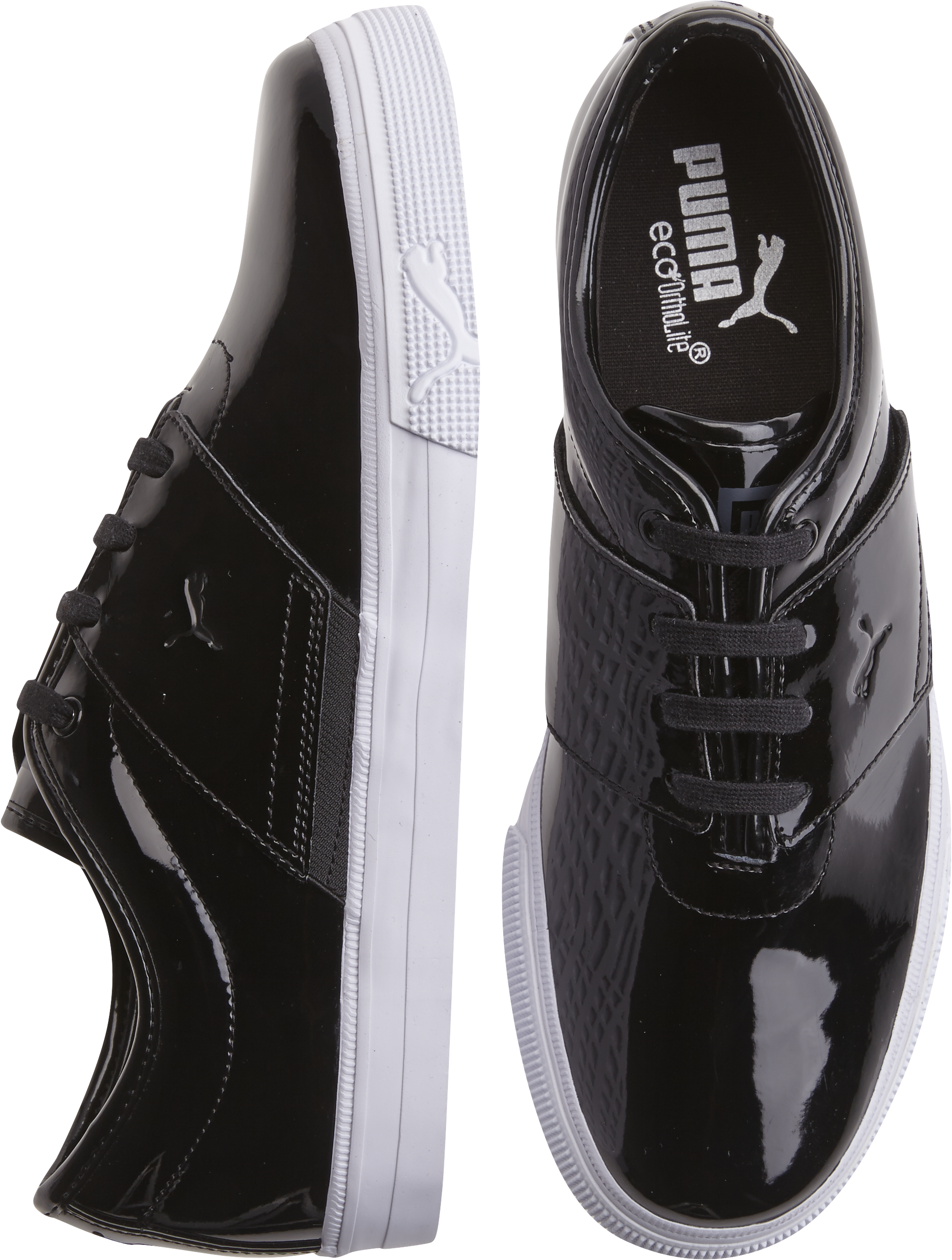 patent leather pumas men's