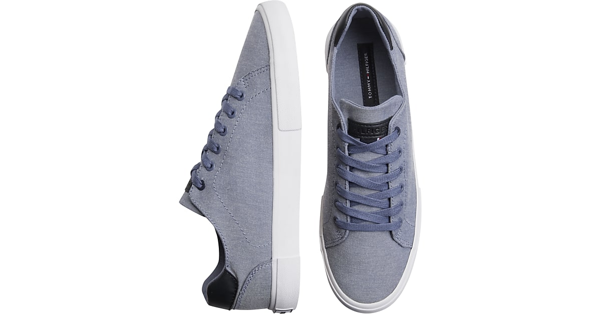 tommy hilfiger light blue shoes