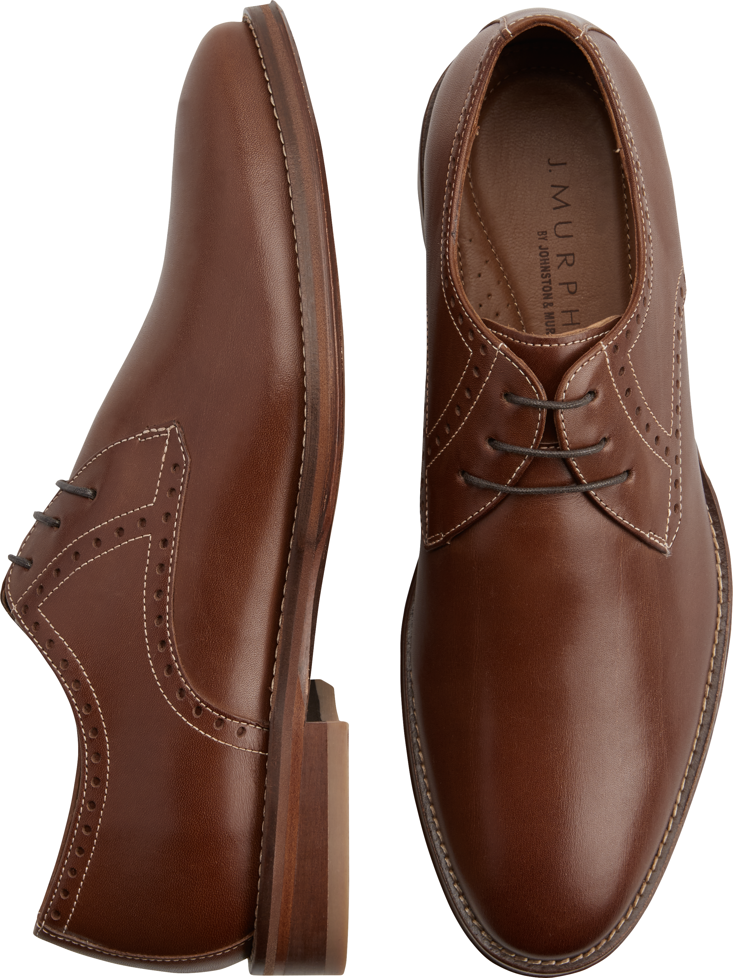 johnston and murphy tan shoes