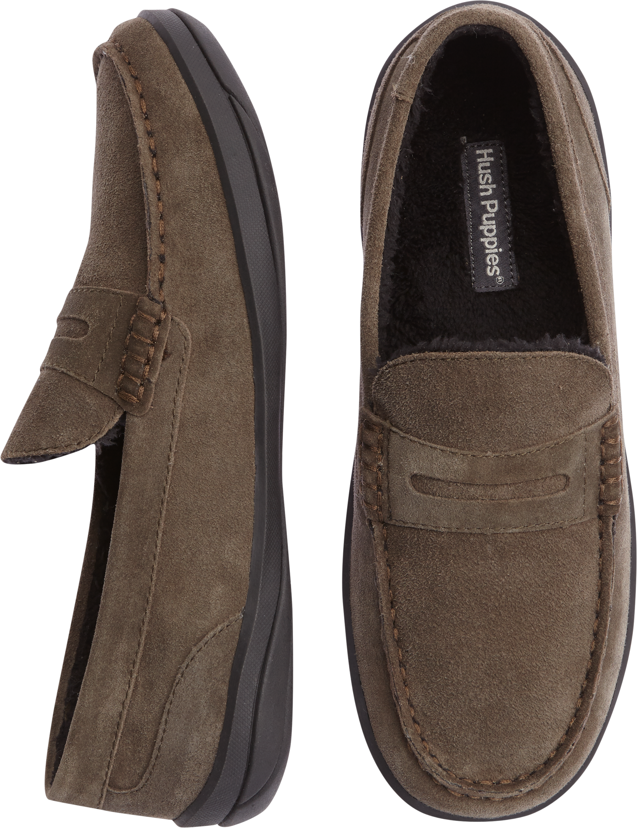 hush puppies loafers men's