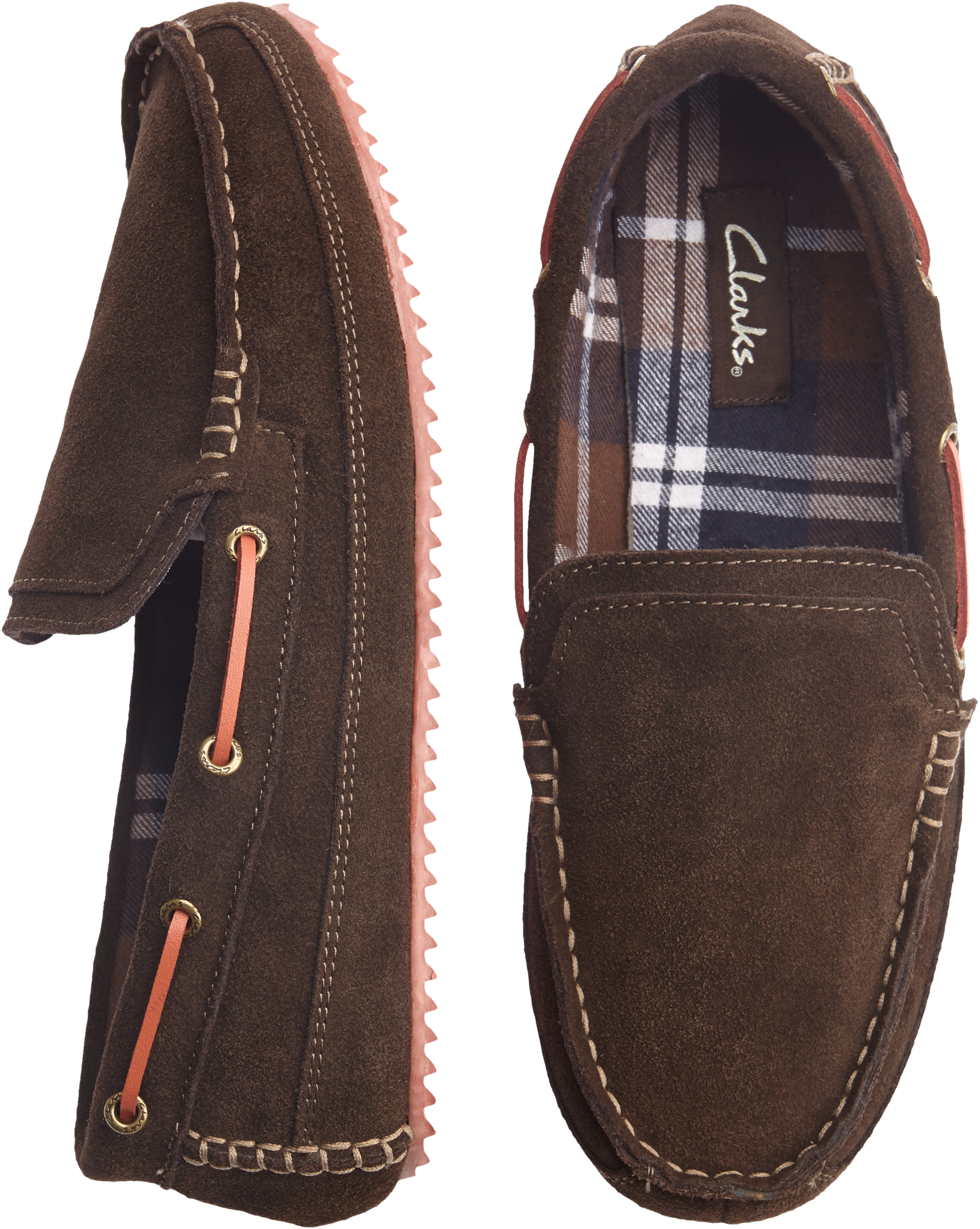 clarks plaid slippers