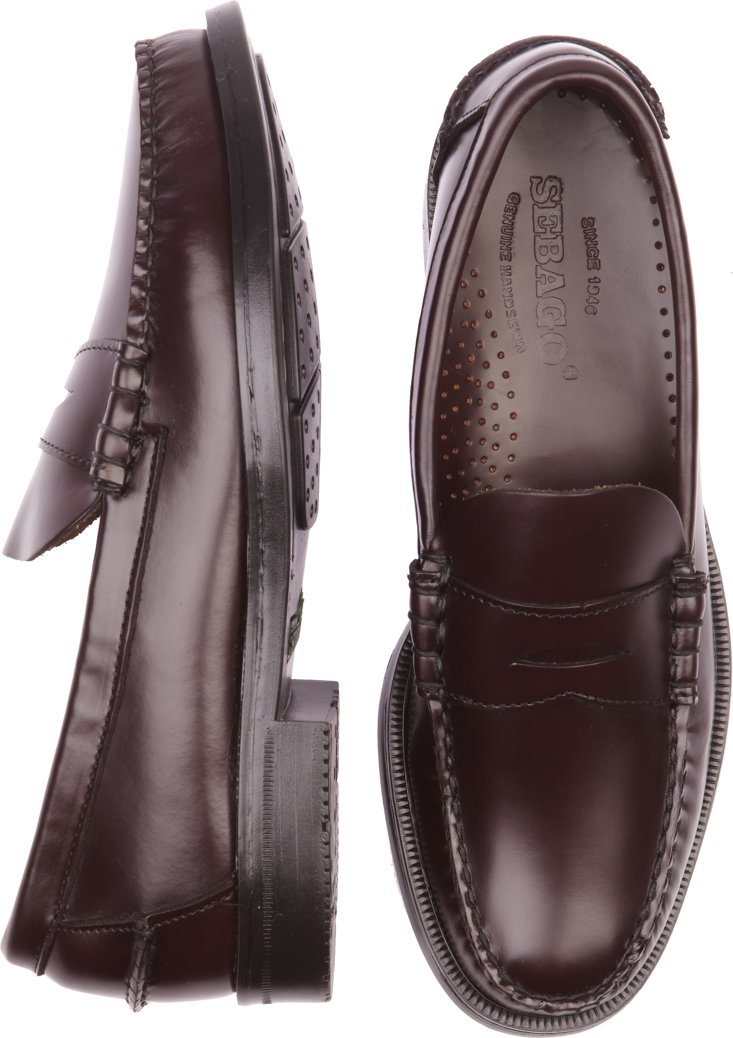 Gladys Korridor Maiden Sebago Burgundy Penny Loafers - Men's Sale | Men's Wearhouse