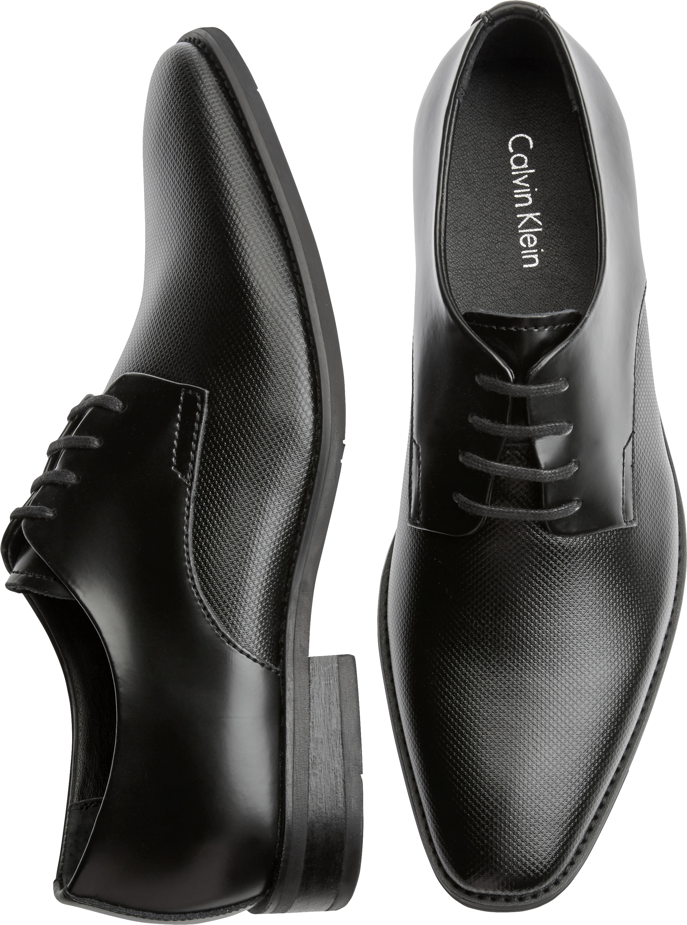calvin klein ramses box texture oxfords