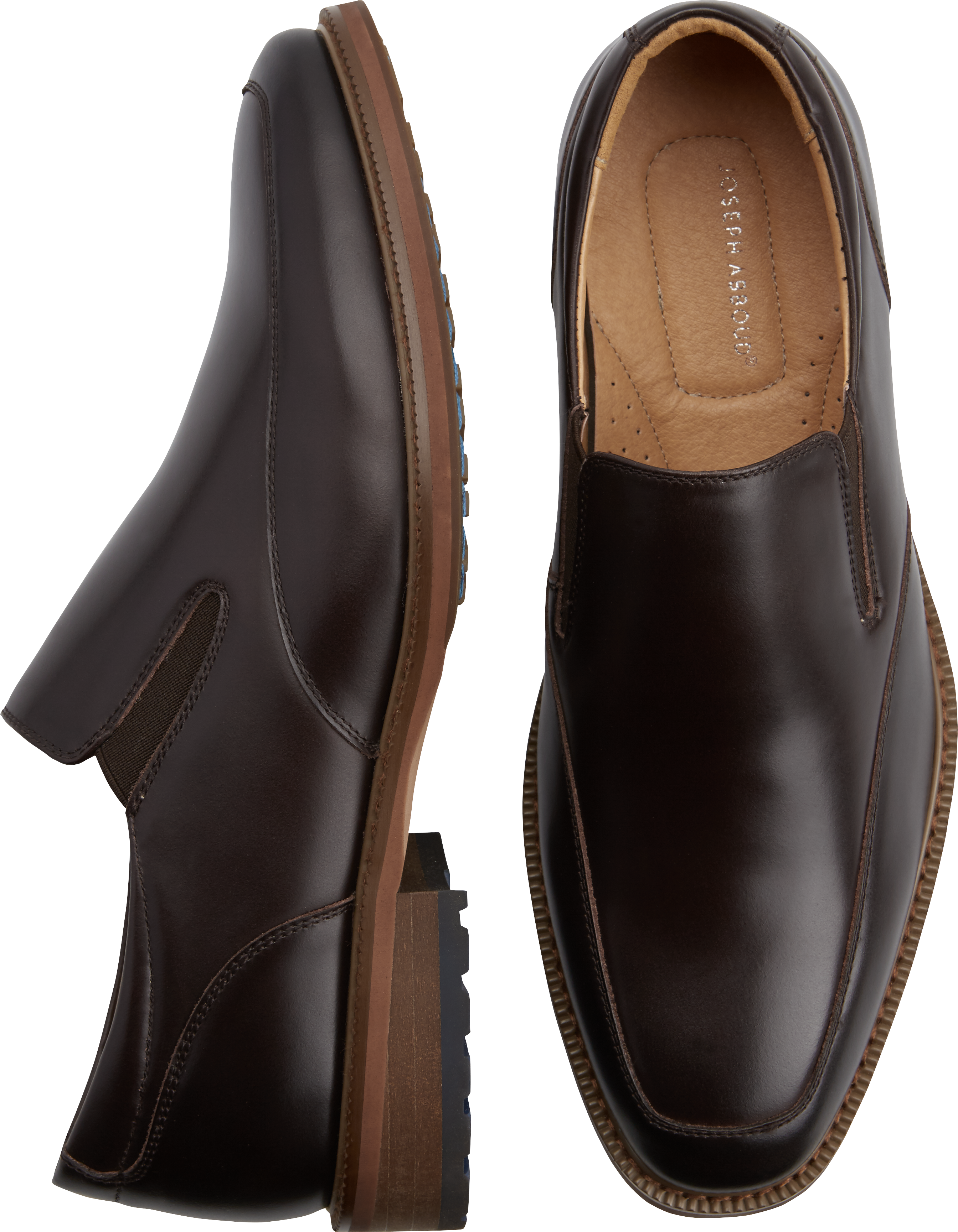joseph abboud tan shoes