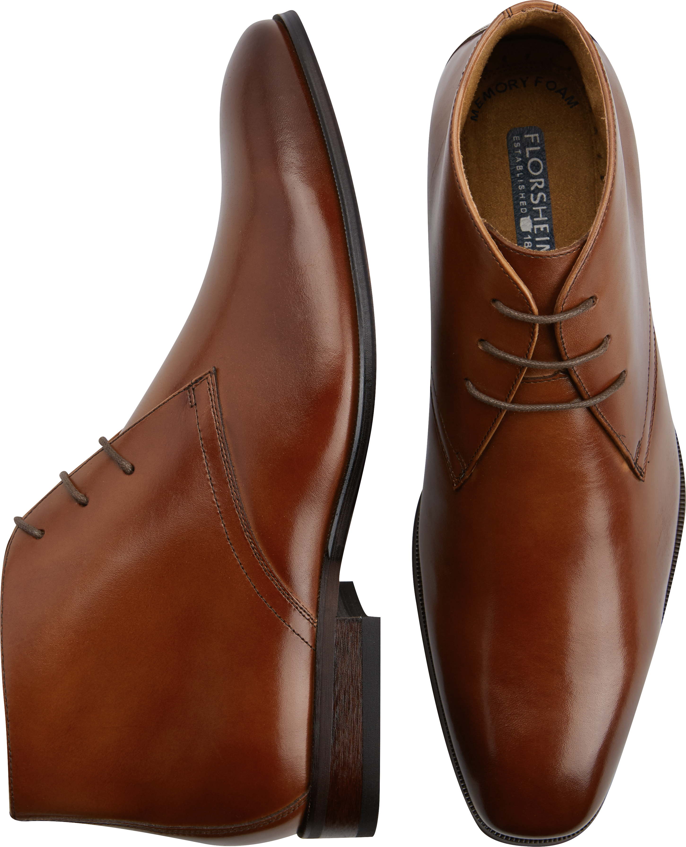 mens cognac chukka boots