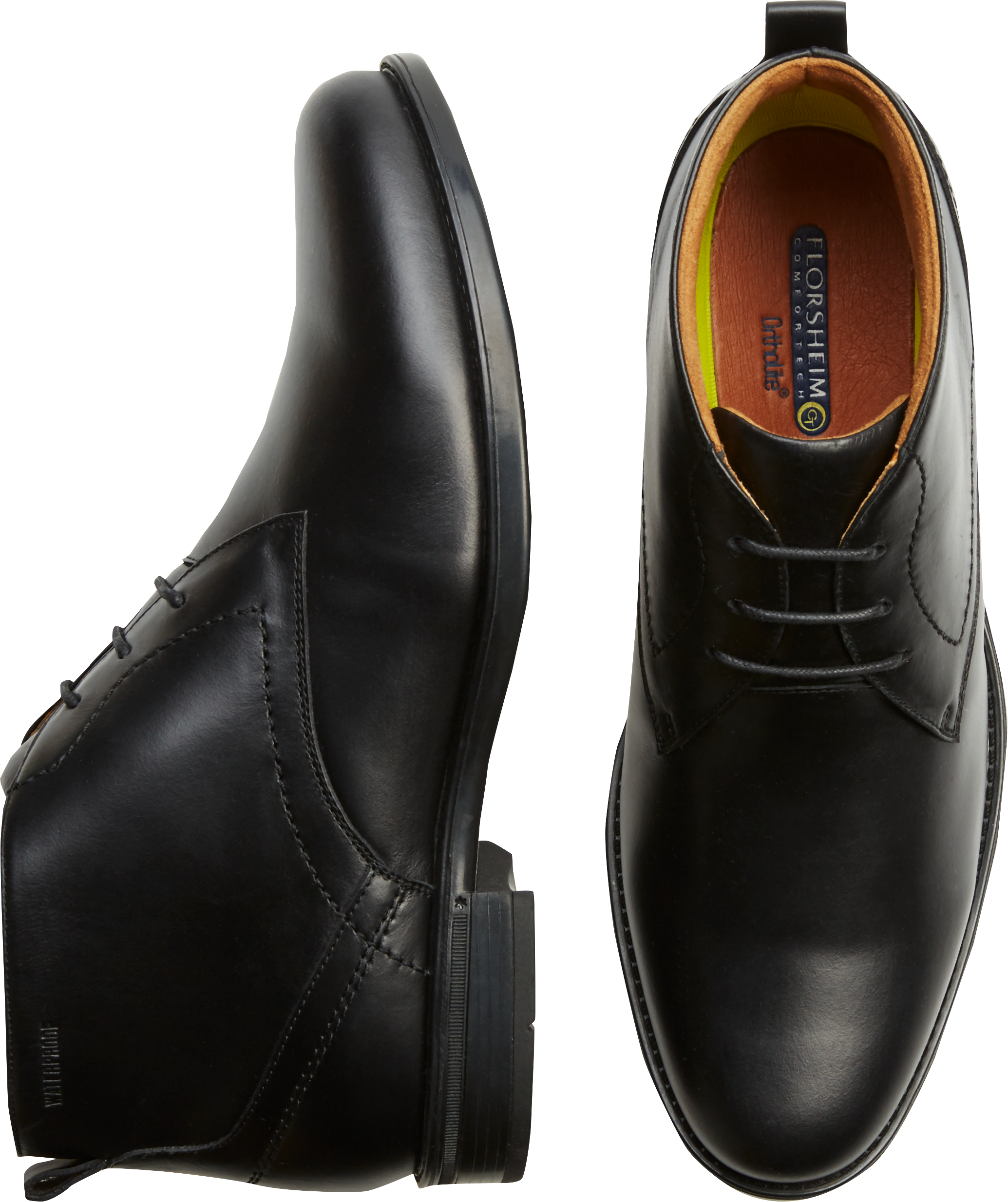 florsheim chukka boots black