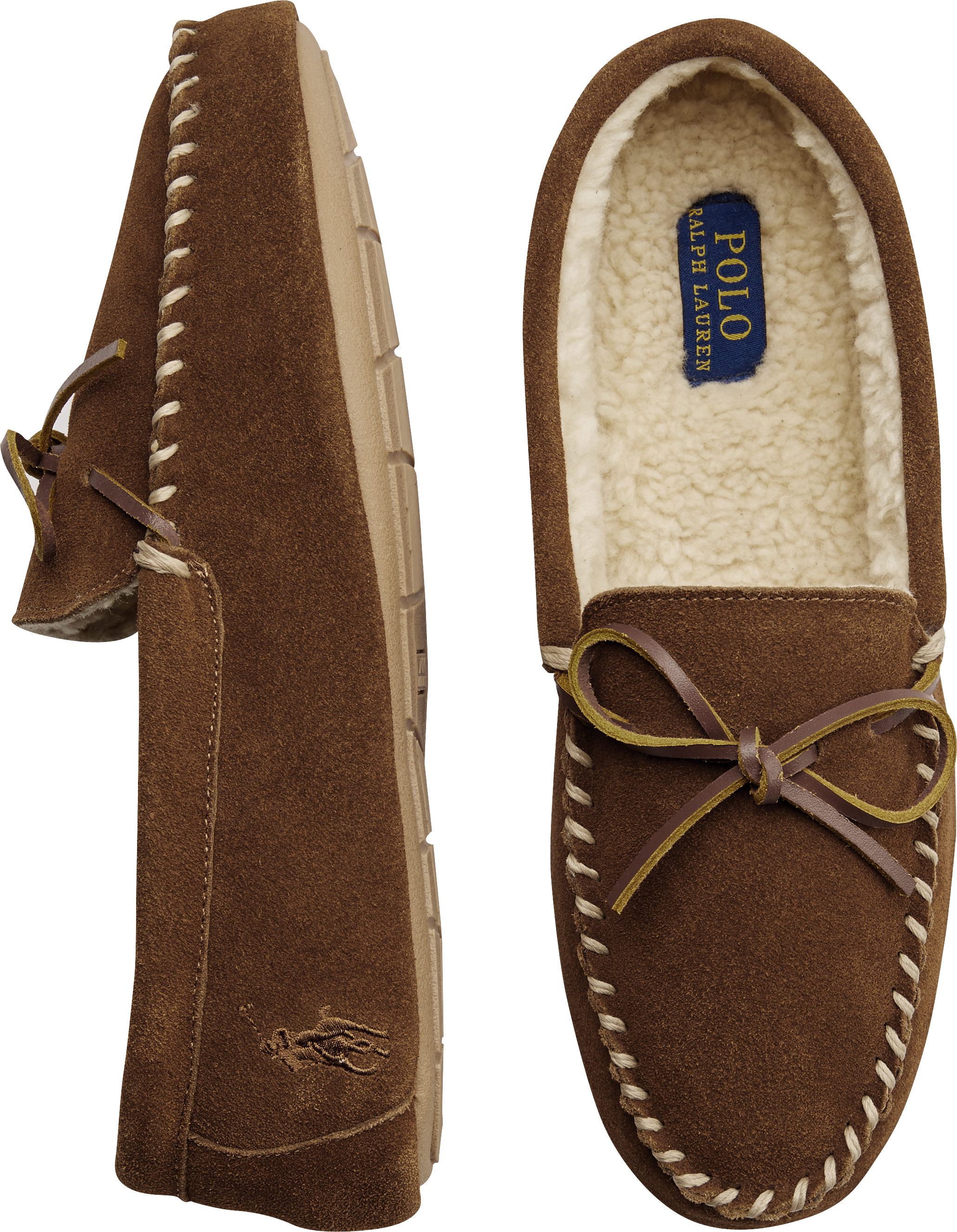 Polo Ralph Lauren Markel II Tan Slipper - Men's Sale | Men's Wearhouse