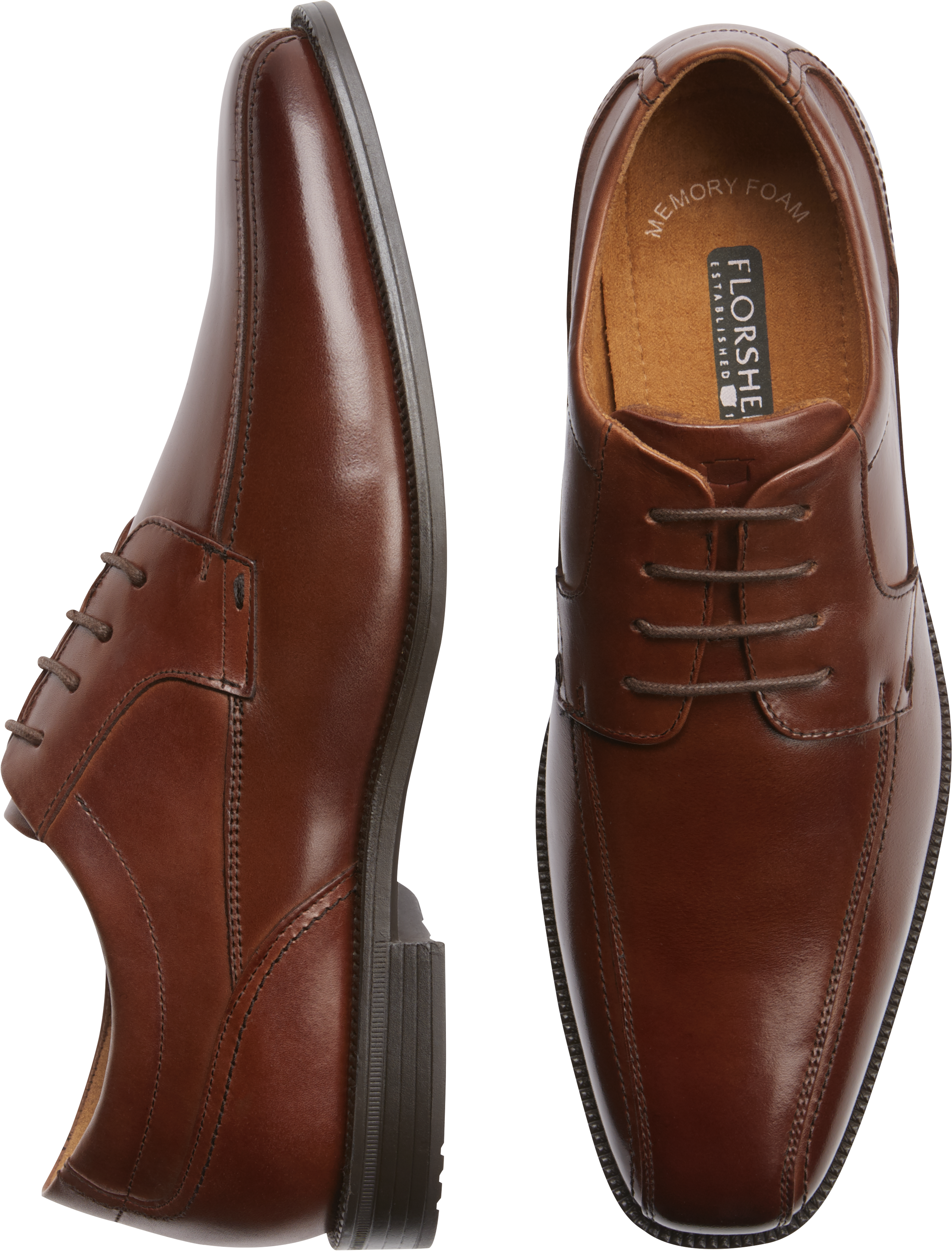 Florsheim Portico Tan Bike Toe Dress Shoes - Men's Sale | Men's Wearhouse