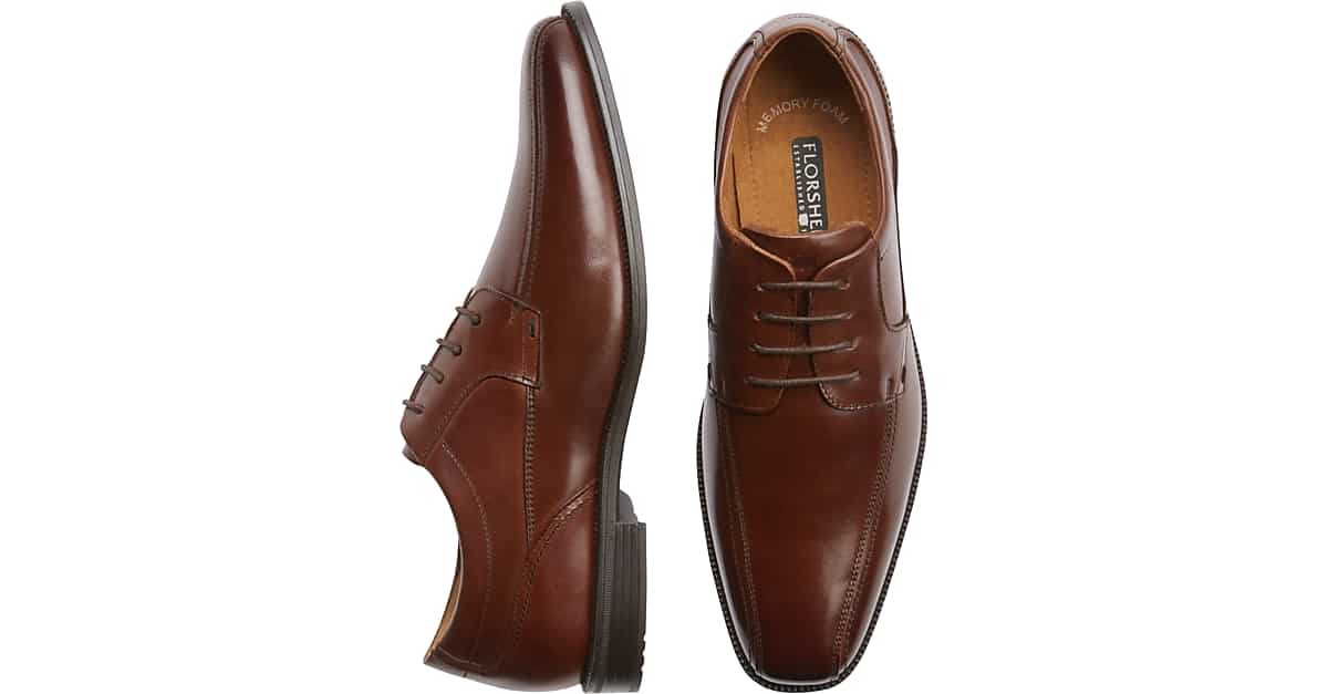 Florsheim Portico Tan Bike Toe Dress Shoes - Men's Sale | Men's Wearhouse