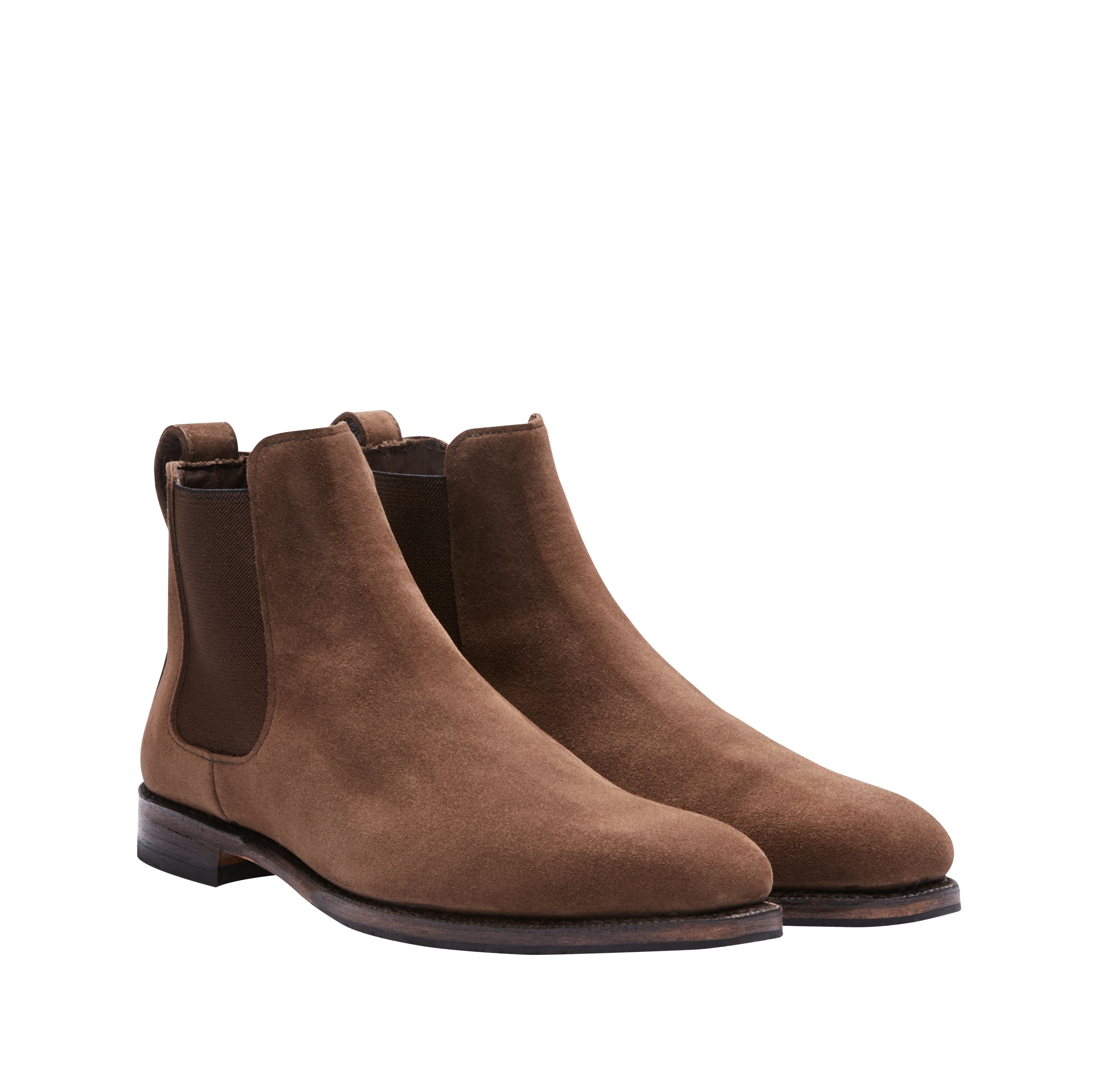 Joseph Abboud Collection Allen Edmonds Joseph Abboud Liverpool Light Brown  Suede Boot - Men's Sale | Men's Wearhouse